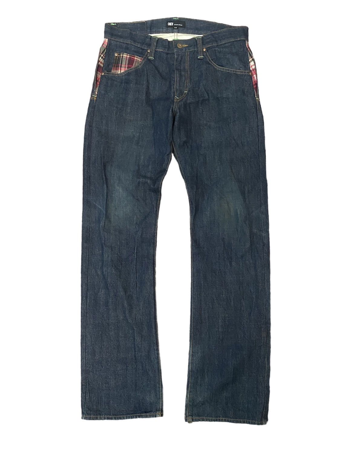 Hysteric Glamour Concave Attempt CNCV Denim Jeans Size US 32 / EU 48 - 5 Thumbnail