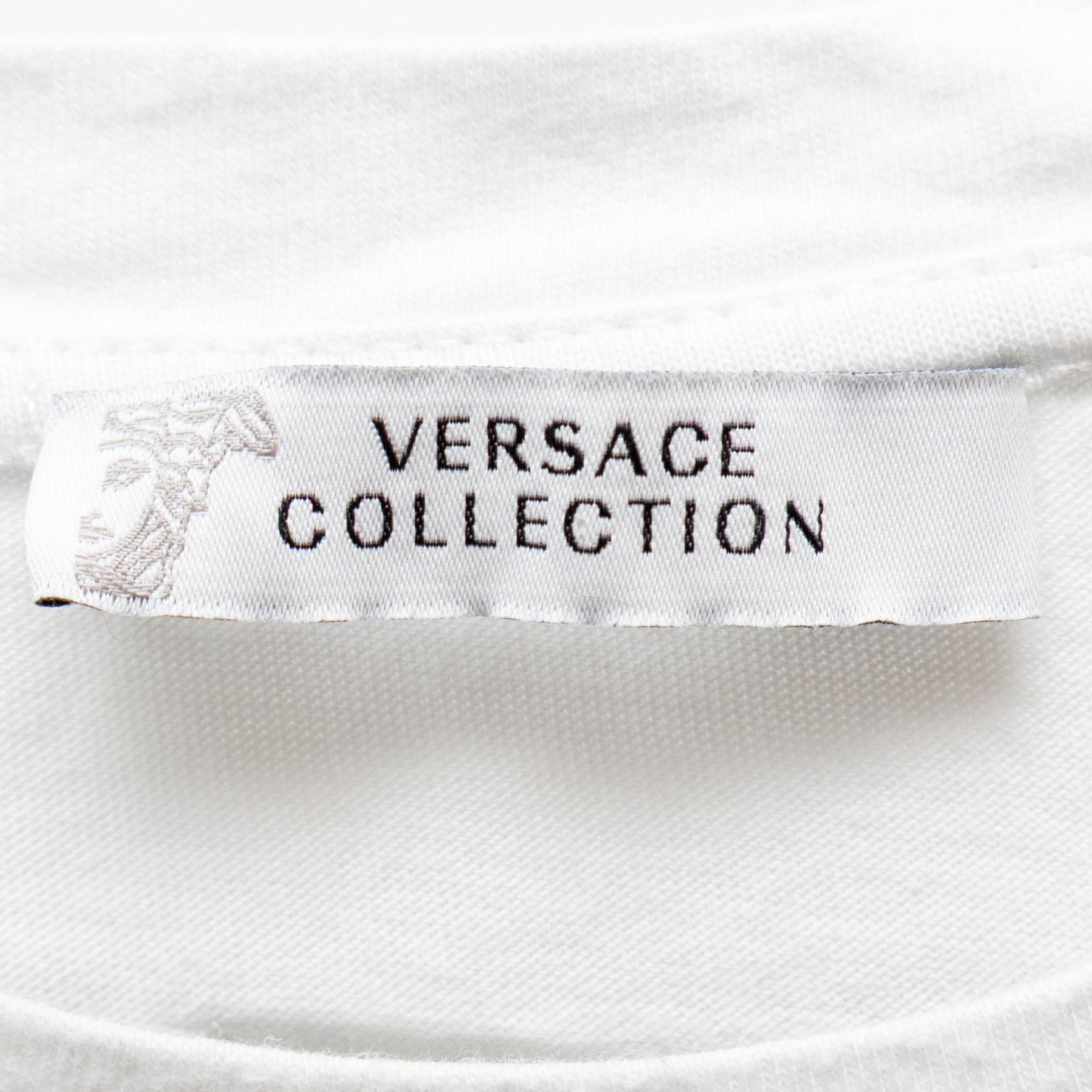 Versace Versace Collection White Medusa Logo Men’s T-Shirt – Size L Size US L / EU 52-54 / 3 - 5 Thumbnail