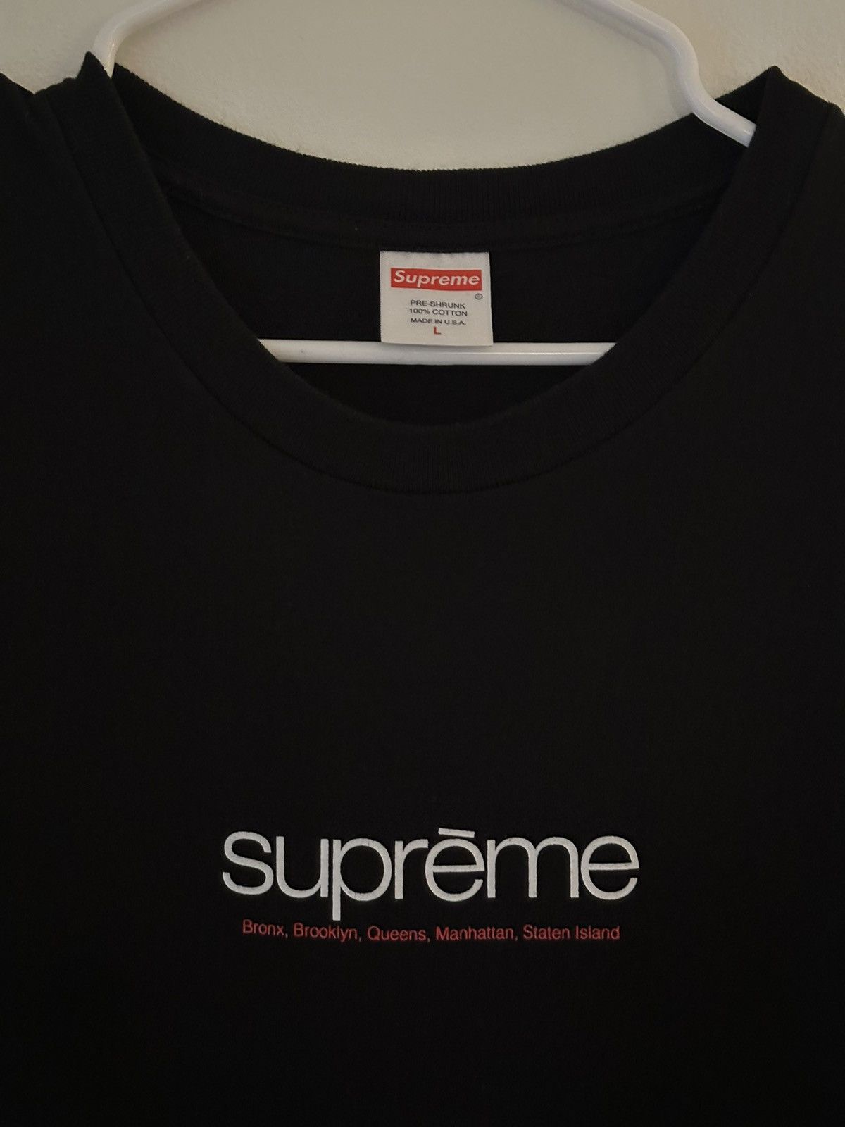 Supreme Supreme Five Boroughs Tee Size US L / EU 52-54 / 3 - 2 Thumbnail