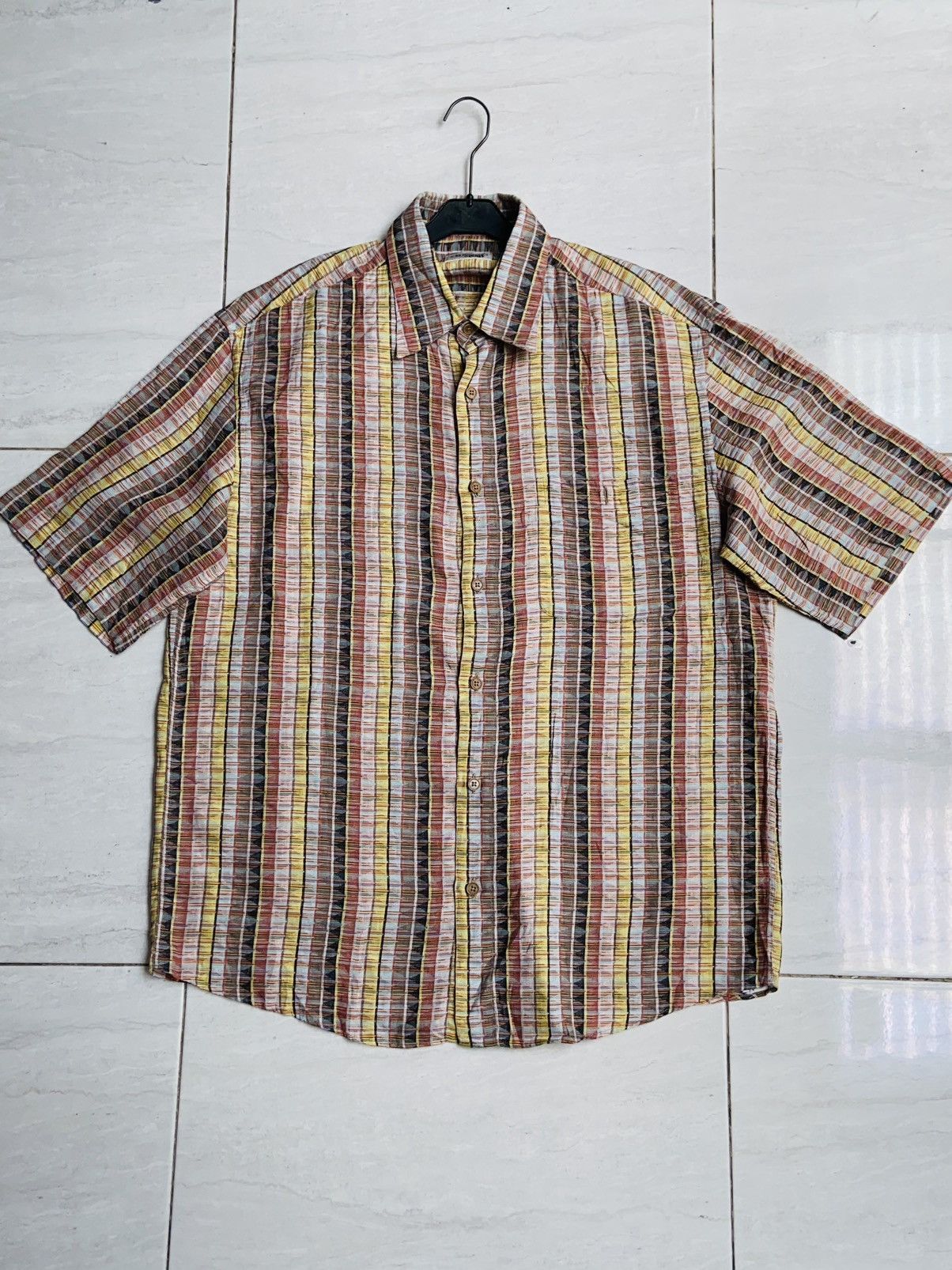 Missoni MISSONI SPORT Signature Pattern Shirt Size 54L - 6 Thumbnail