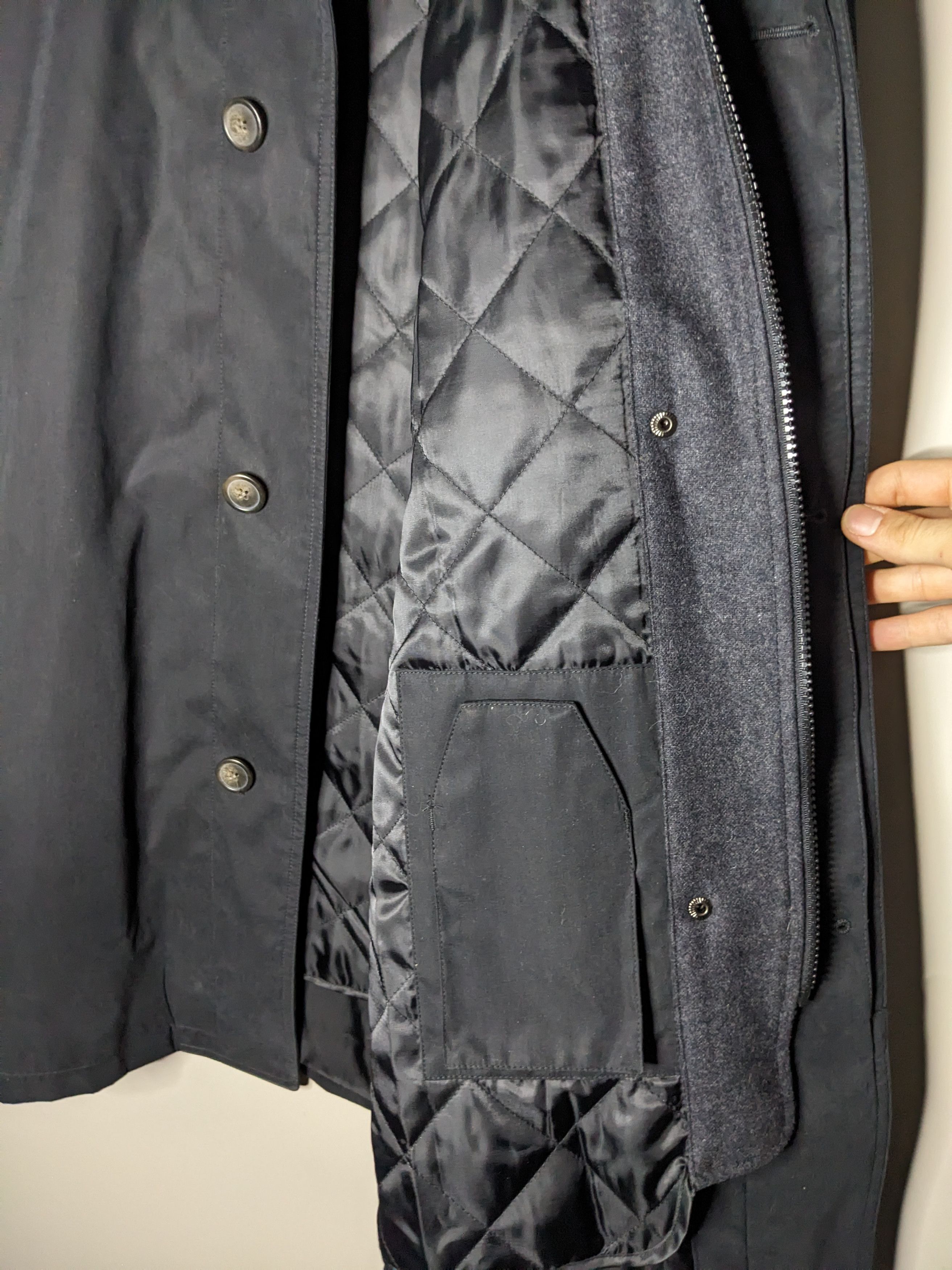 Ralph Lauren Ralph Lauren Edgar Rain Over Coat Removable Wool Liner 48R Size US XL / EU 56 / 4 - 9 Thumbnail