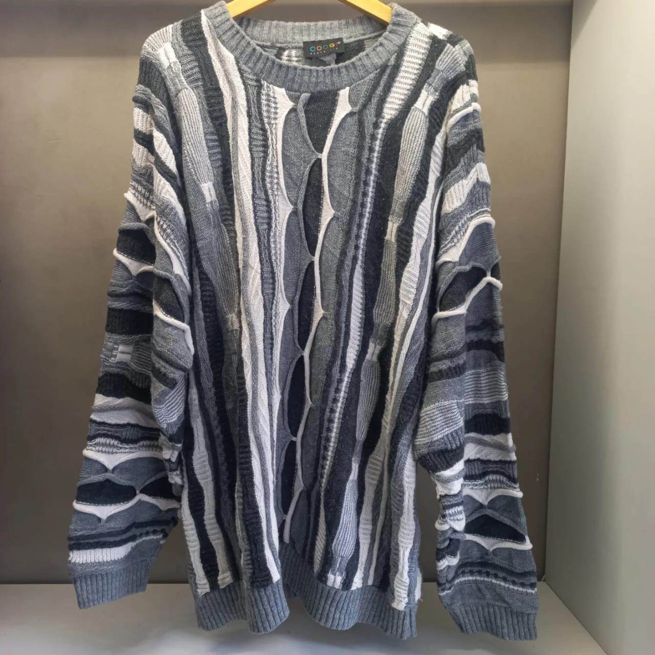 Coogi Coogi cable-knit sweater Size US XL / EU 56 / 4 - 1 Thumbnail