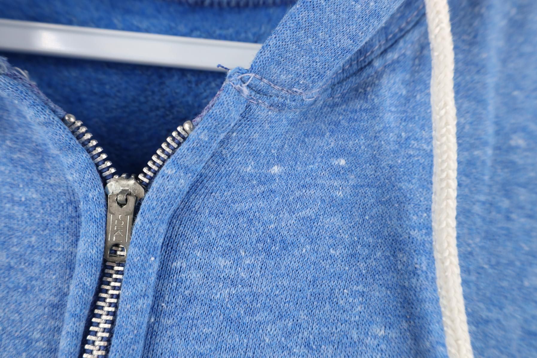 Vintage Vintage 70s Streetwear Full Zip Hoodie Sweatshirt Blue USA Size US M / EU 48-50 / 2 - 5 Thumbnail