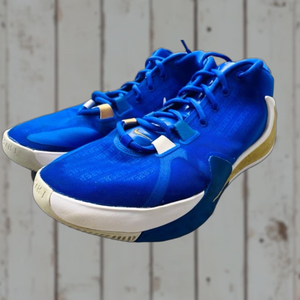 Nike Nike Zoom Freak 1 Greece Blue White Gold BQ5422-400 Size 10 Nike Zoom Freak 1 Greece Blue White Gold BQ5422-400 Size 10 Size US 9 / EU 42 - 1 Thumbnail