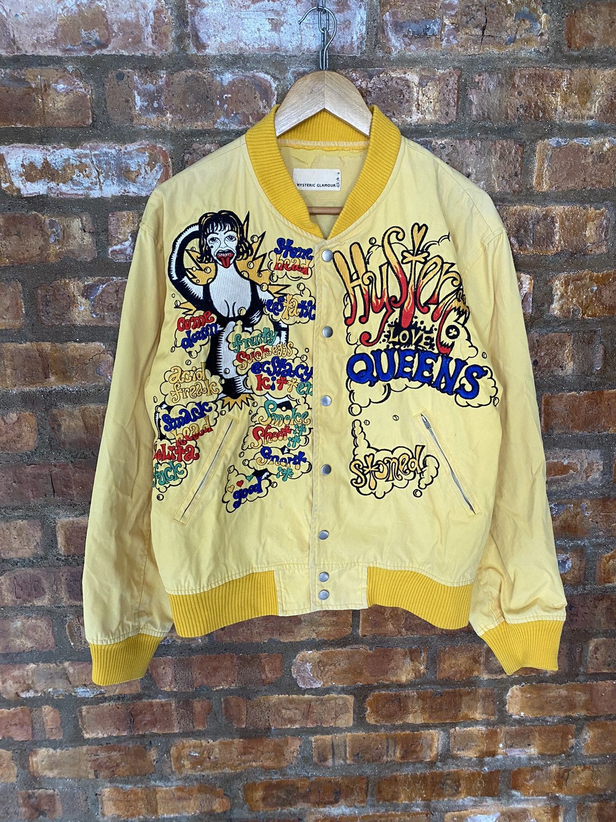 Hysteric Glamour 1980s Hysteric Glamour punishment school embroidered Size US L / EU 52-54 / 3 - 2 Thumbnail