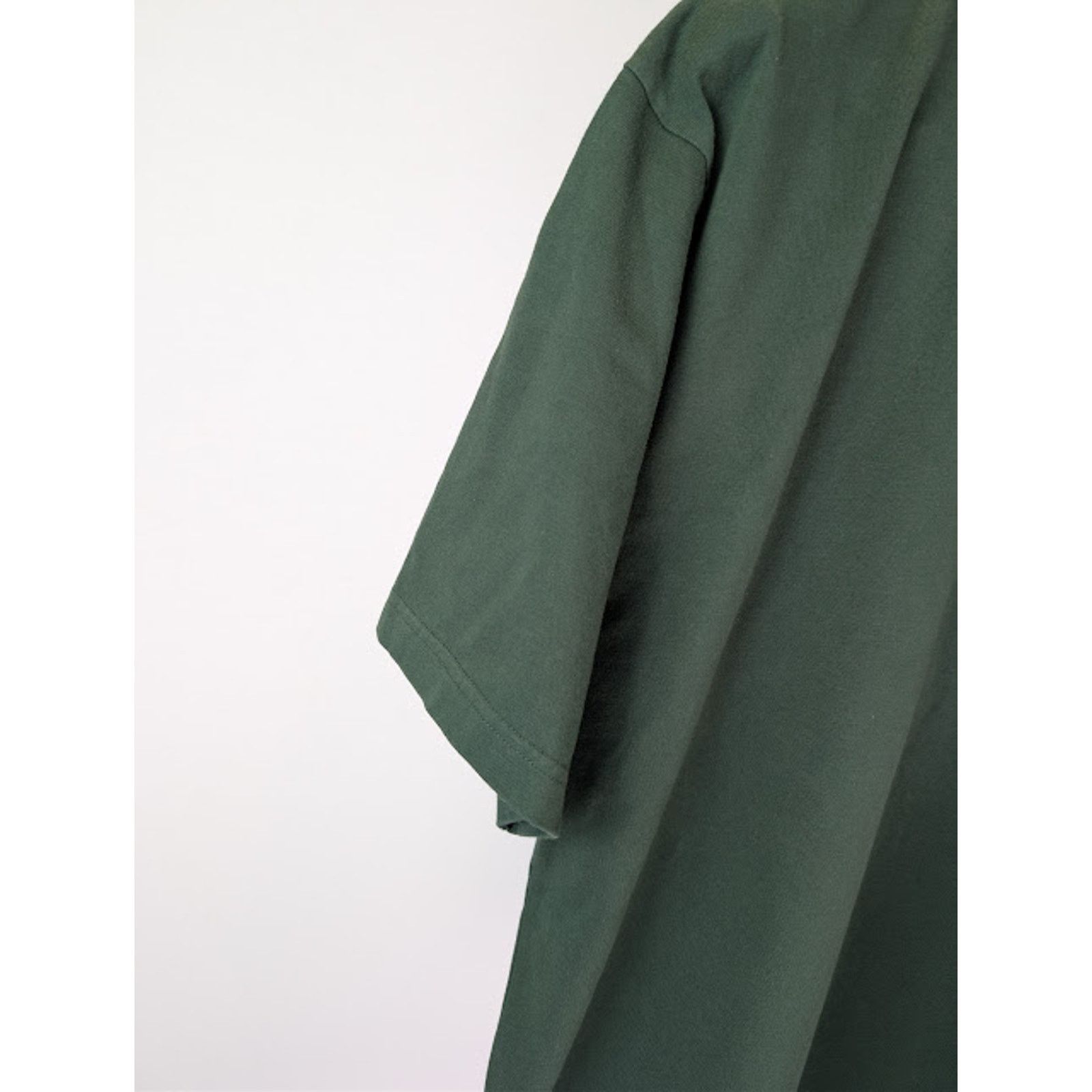Balenciaga o1rshd1 Ramadan 24 Vintage Jersey T-Shirt Dark Green / Black Size US L / EU 52-54 / 3 - 5 Thumbnail