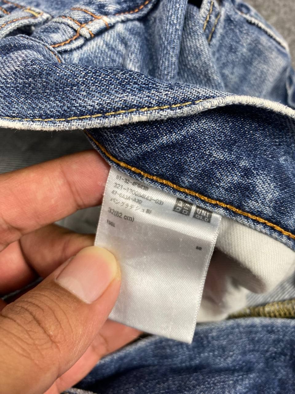 Japanese Brand uniqlo japanese brand selvedge distressed denim nice design Size US 34 / EU 50 - 10 Thumbnail