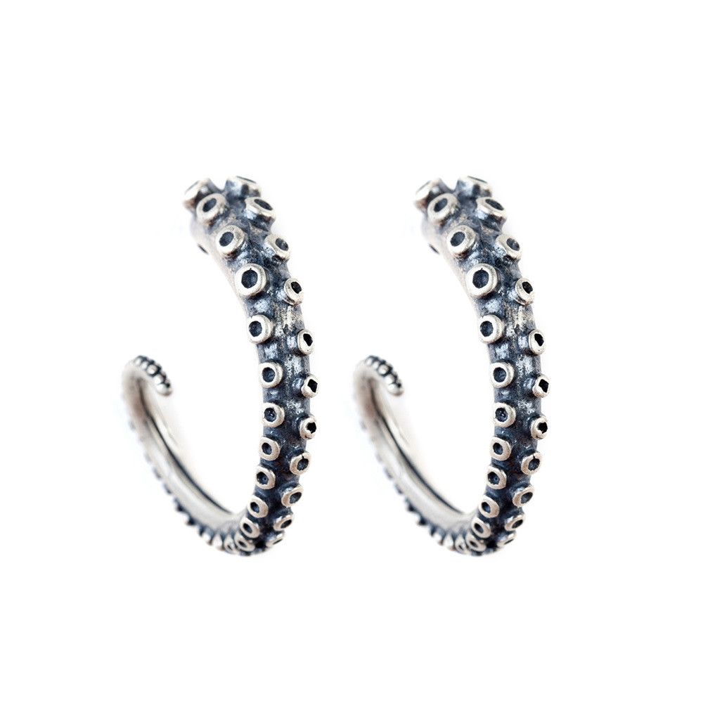 Jewelry Cthulhu Mythos New Trend Earrings One Pairs Chrome Jewelry Size ONE SIZE - 5 Thumbnail