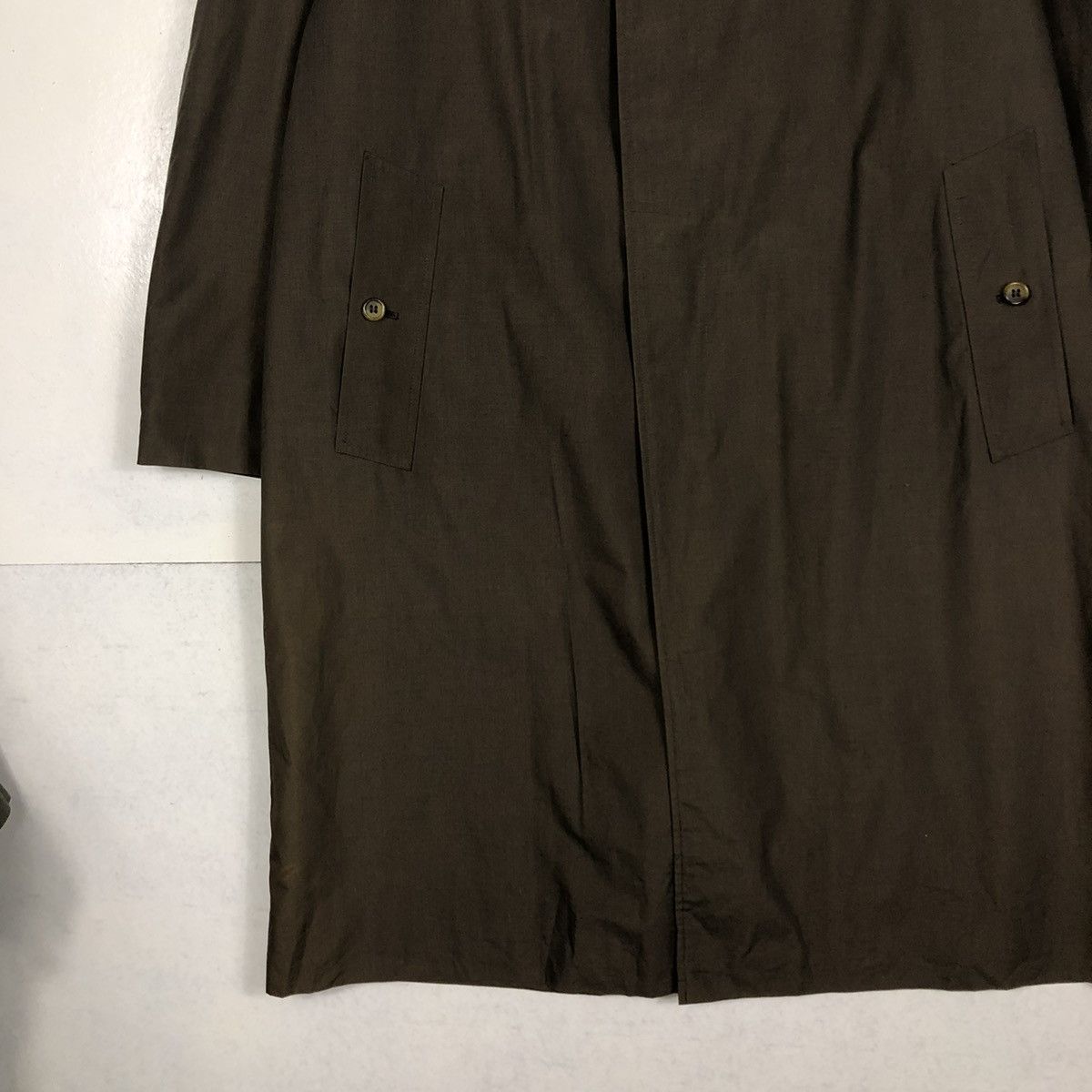 Burberry 📌VINTAGE FLY COATS LONG JACKET BURBERRY MADE IN ENGLAND Size US M / EU 48-50 / 2 - 7 Thumbnail