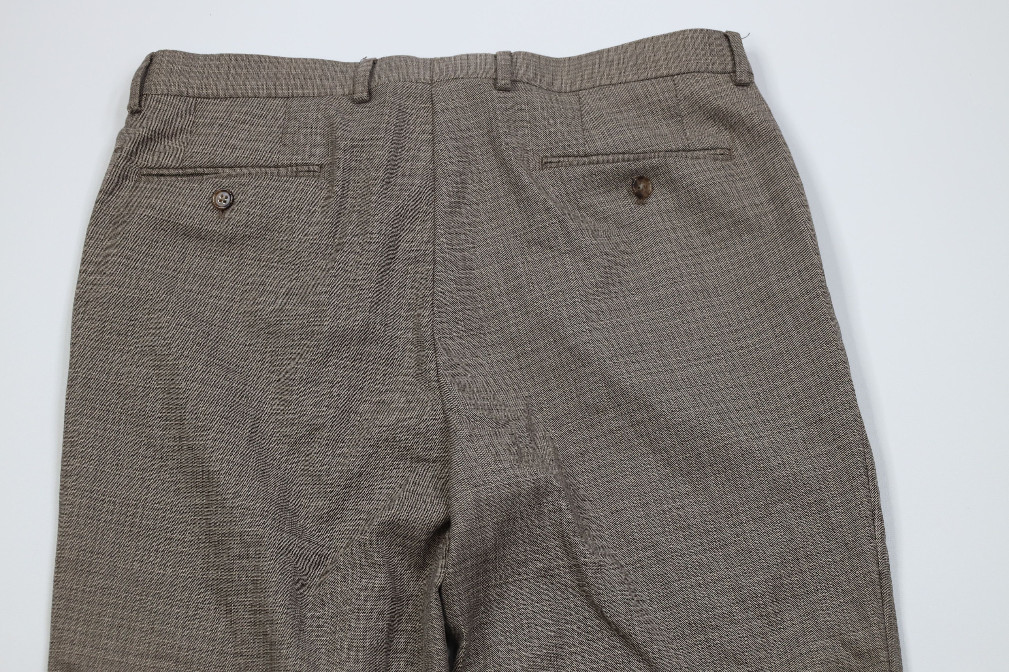 Polo Ralph Lauren Vintage Y2K Ralph Lauren Knit Straight Leg Chino Pants Plaid Size US 34 / EU 50 - 9 Thumbnail