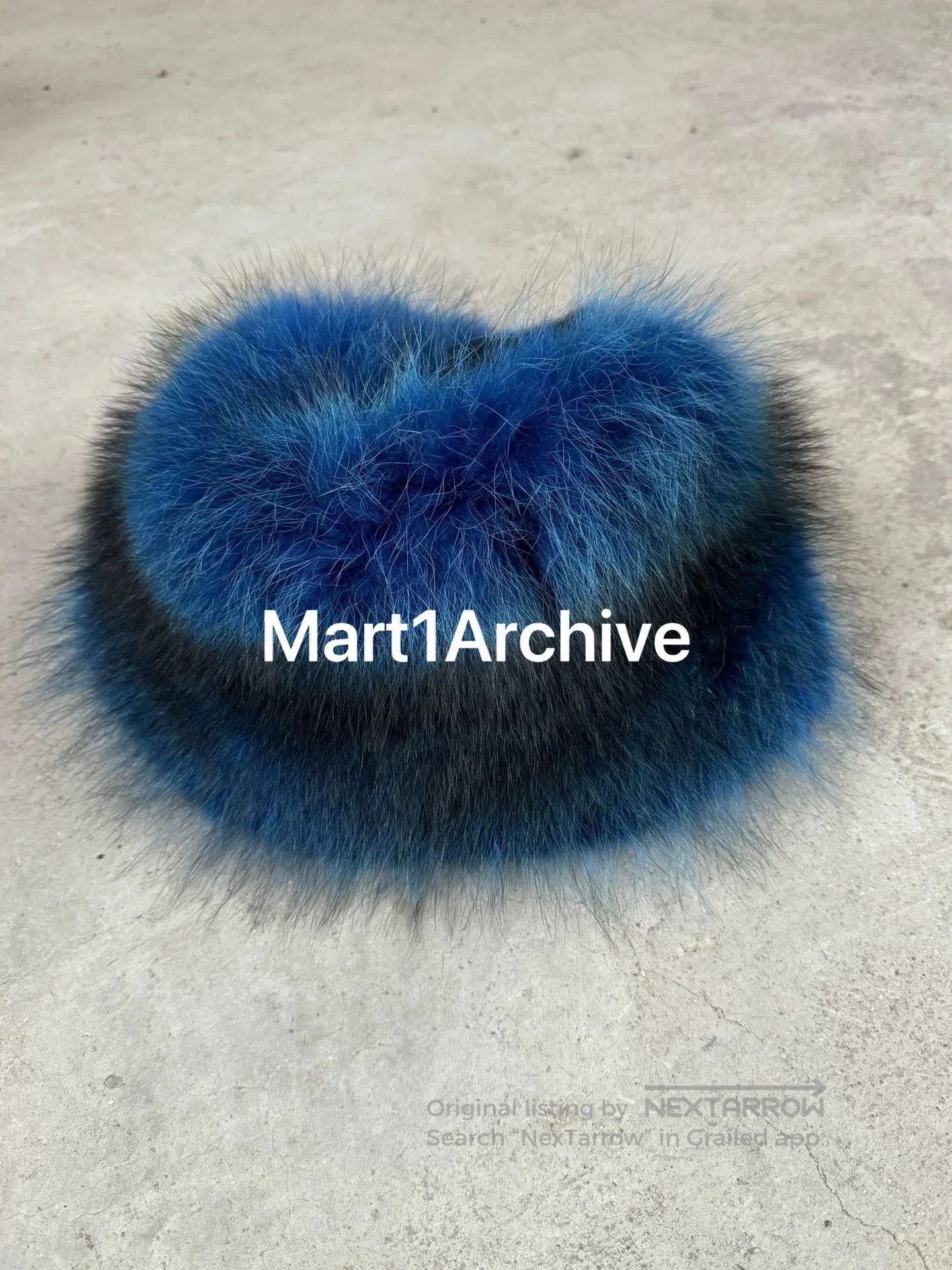 Dolce & Gabbana Dolce&Gabbana Rabbit Fur Gradient Hat. Size ONE SIZE - 1 Thumbnail