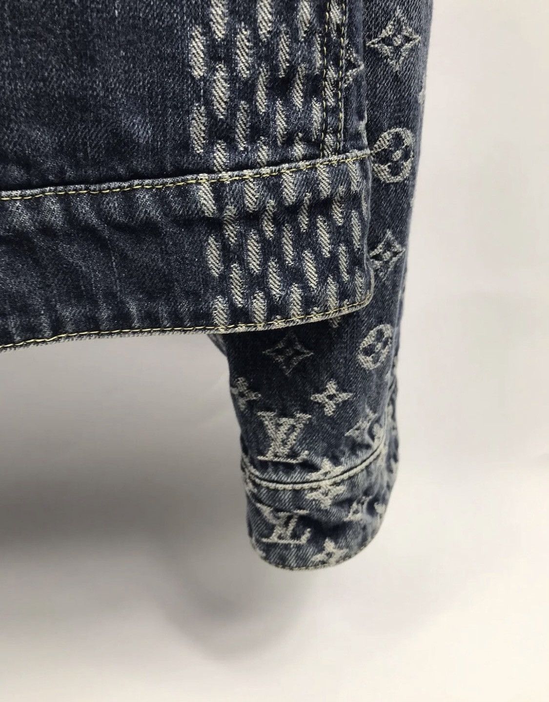 Louis Vuitton × Nigo Louis Vuitton X Nigo Monogram Denim Jacket Size US L / EU 52-54 / 3 - 8 Thumbnail