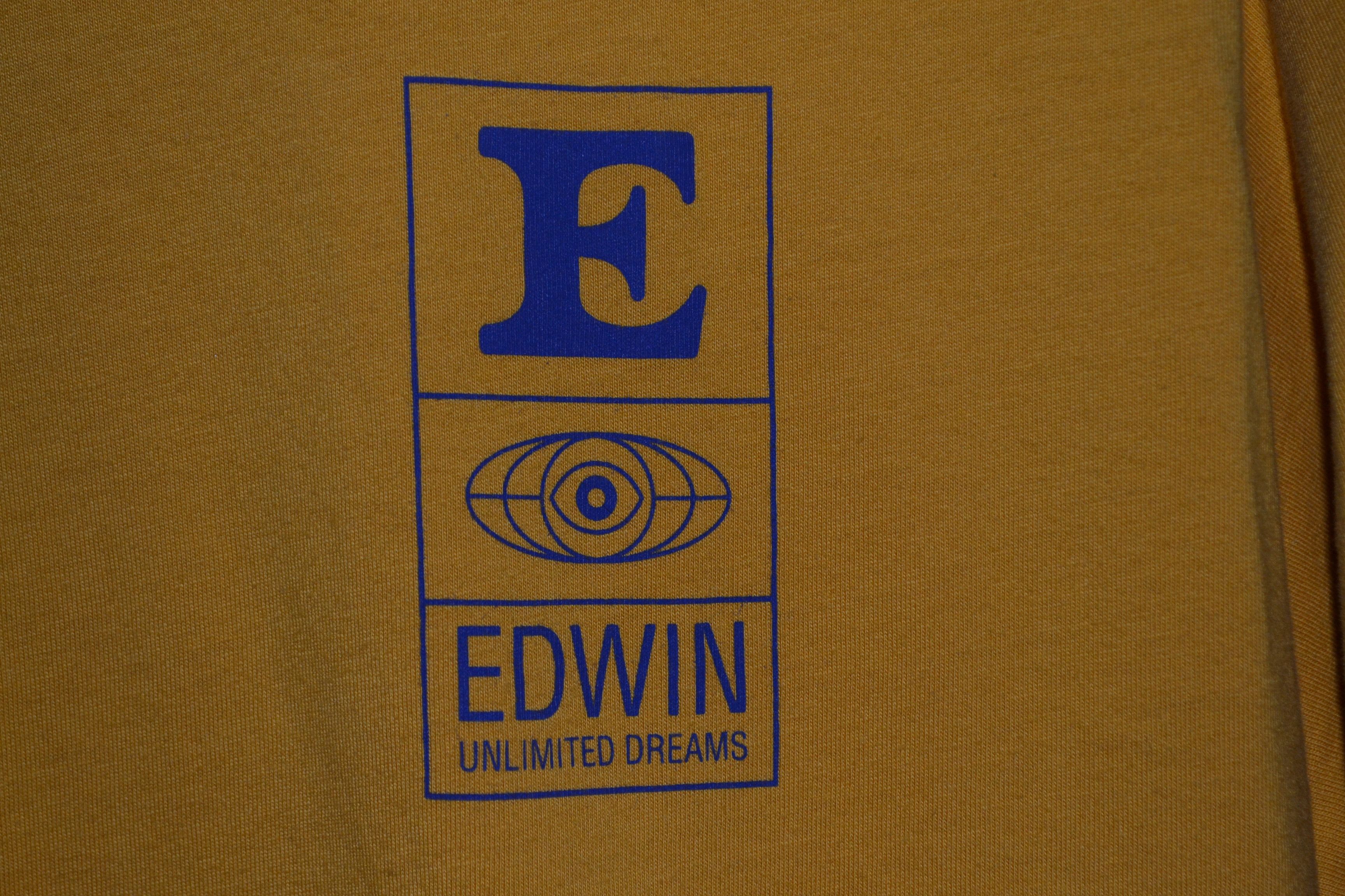 Edwin Edwin Unlimited Yume T Shirt Golden Yellow M Size US M / EU 48-50 / 2 - 2 Thumbnail