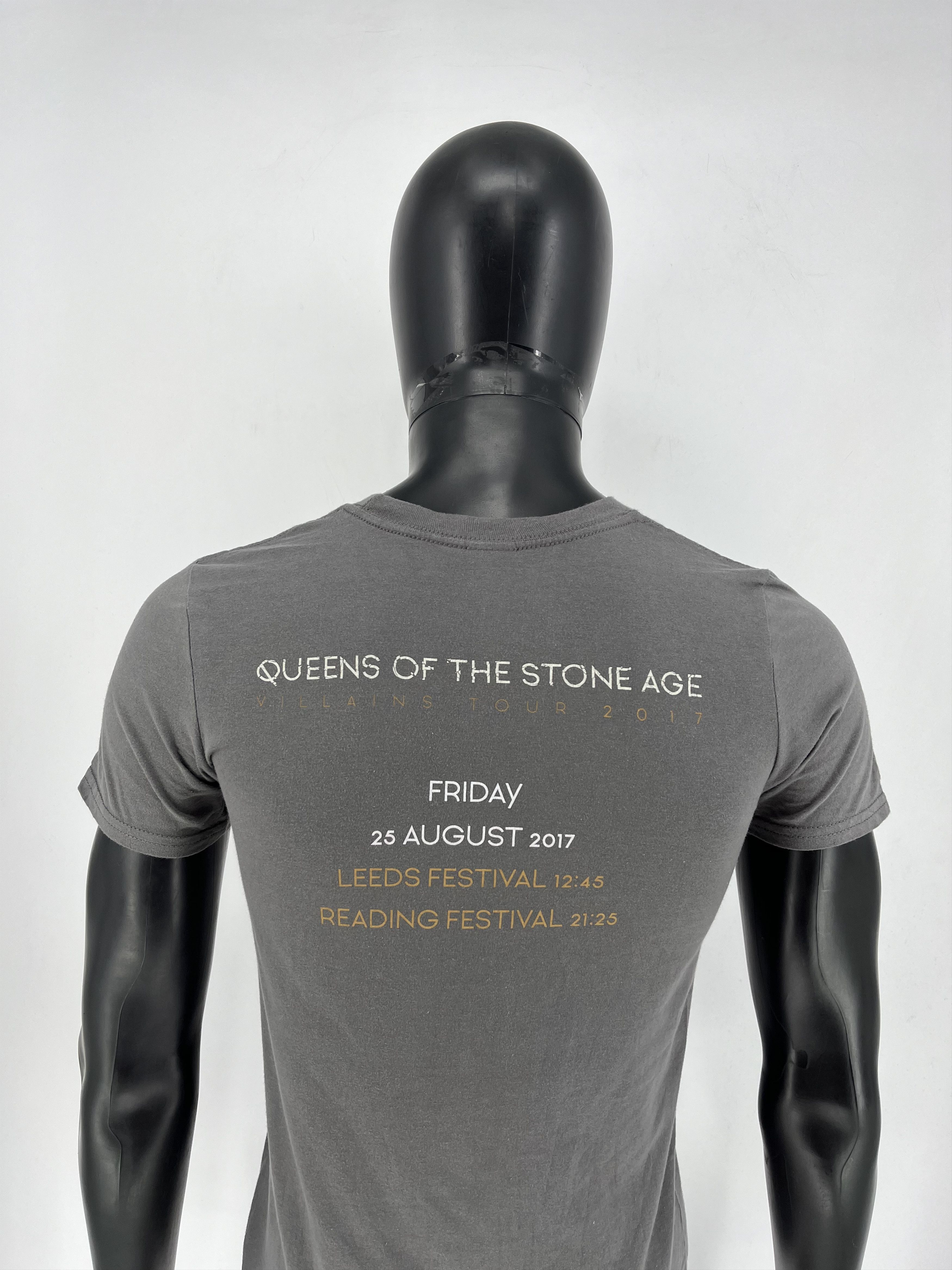 Band Tees × Vintage Vintage Queens Of The Stone Age Villains Tour Shirts Size US S / EU 44-46 / 1 - 9 Thumbnail