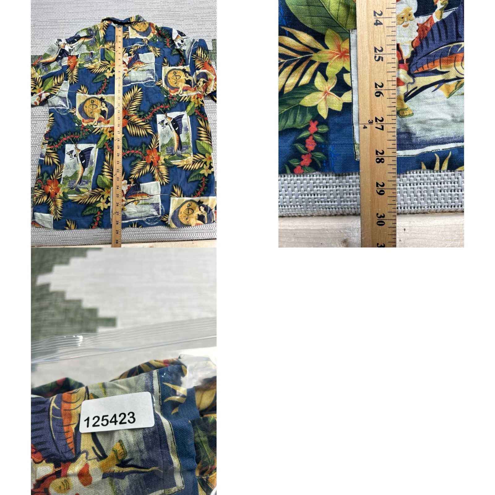 Tommy Bahama Tommy Bahama Shirt Mens L Multicolor Christmas Hawaiian Holiday Button-Up Shirt Size US L / EU 52-54 / 3 - 8 Thumbnail