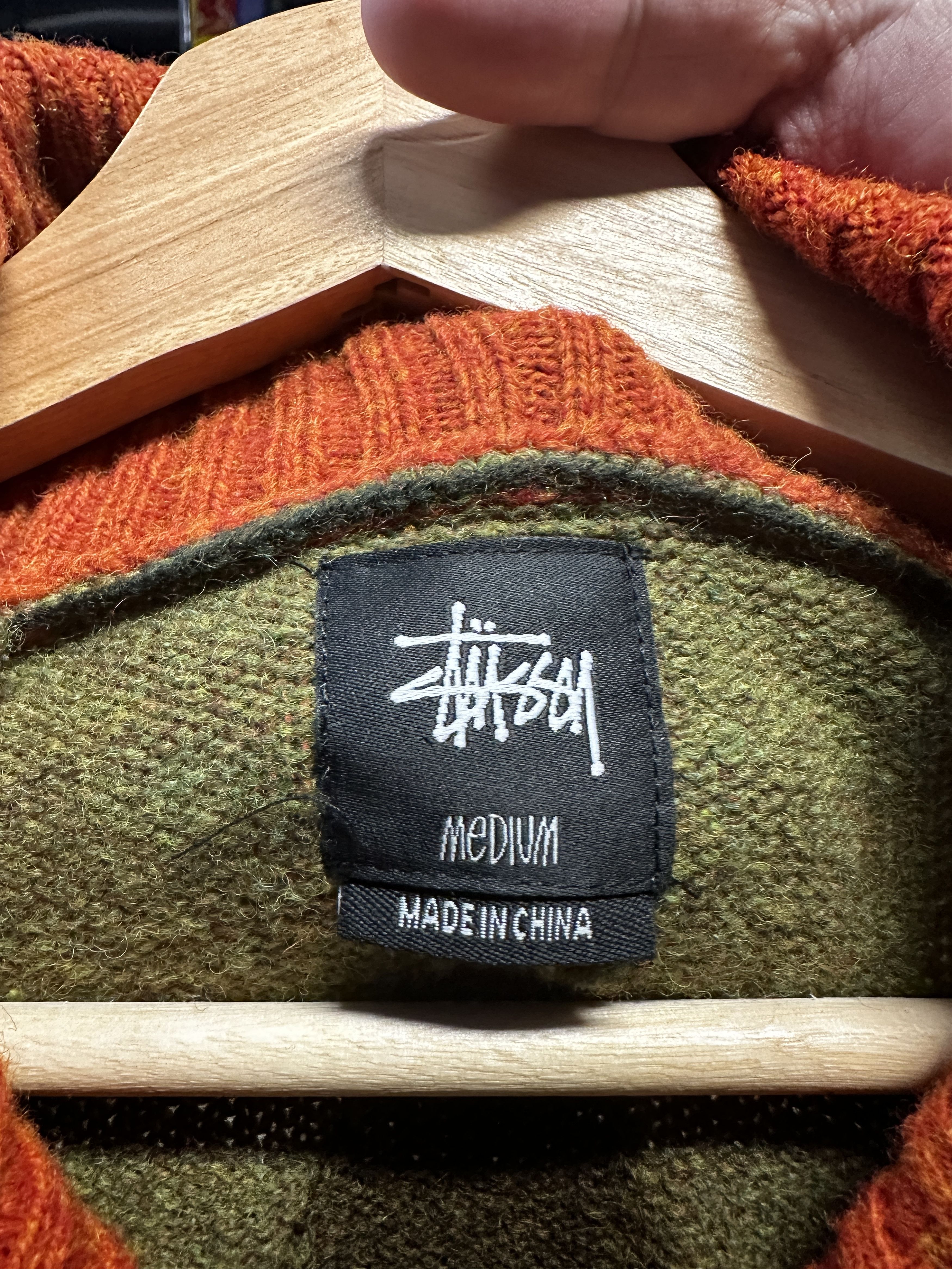Stussy Stussy Wool Knit Zip-Up Size US M / EU 48-50 / 2 - 3 Thumbnail