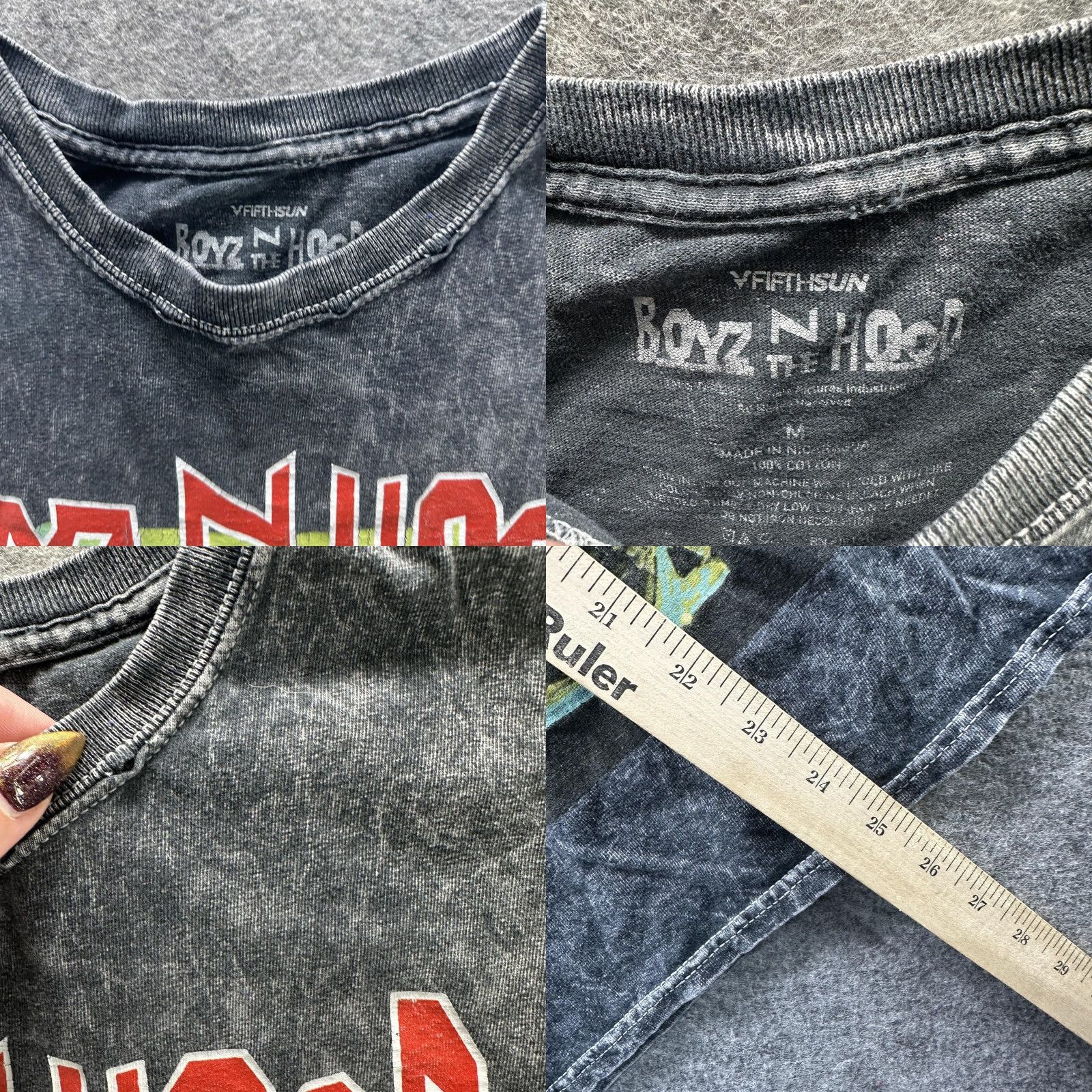 Vintage VINTAGE Boyz N The Hood Shirt Mens Medium Black Movie Graphic Tee Vintage Style Size US M / EU 48-50 / 2 - 8 Thumbnail