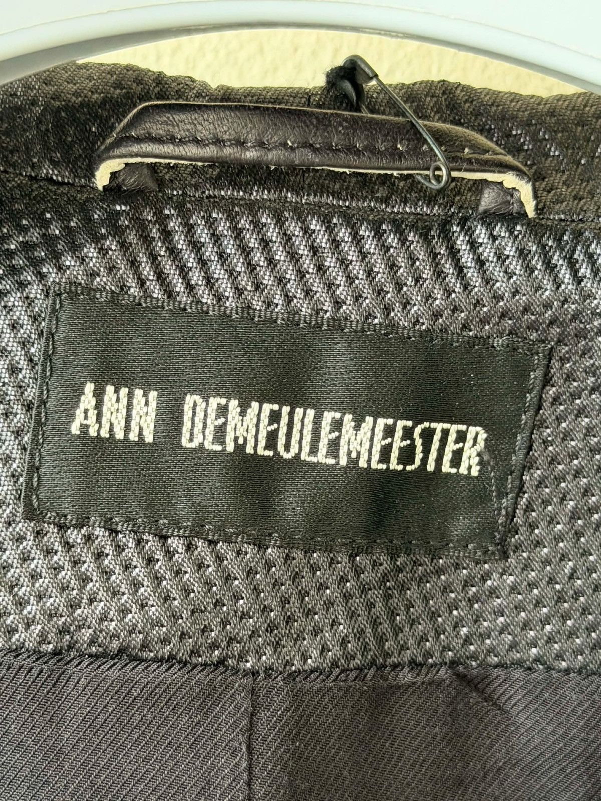 Ann Demeulemeester FW16 Ann Demeulemeester asymmetrical style leather jacket Size XS / US 0-2 / IT 36-38 - 15 Thumbnail