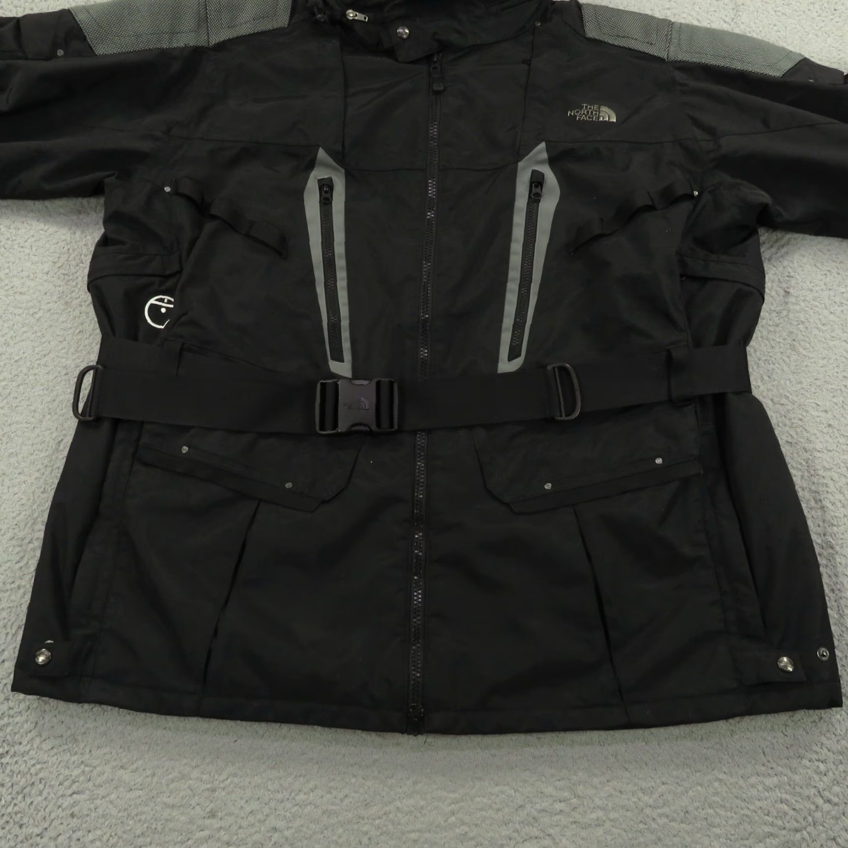 The North Face The North Face Steep Tech Jacket 3XL Mens Black Grey Convertible Hood Ski Snow Trek Parka Size US XXL / EU 58 / 5 - 3 Thumbnail
