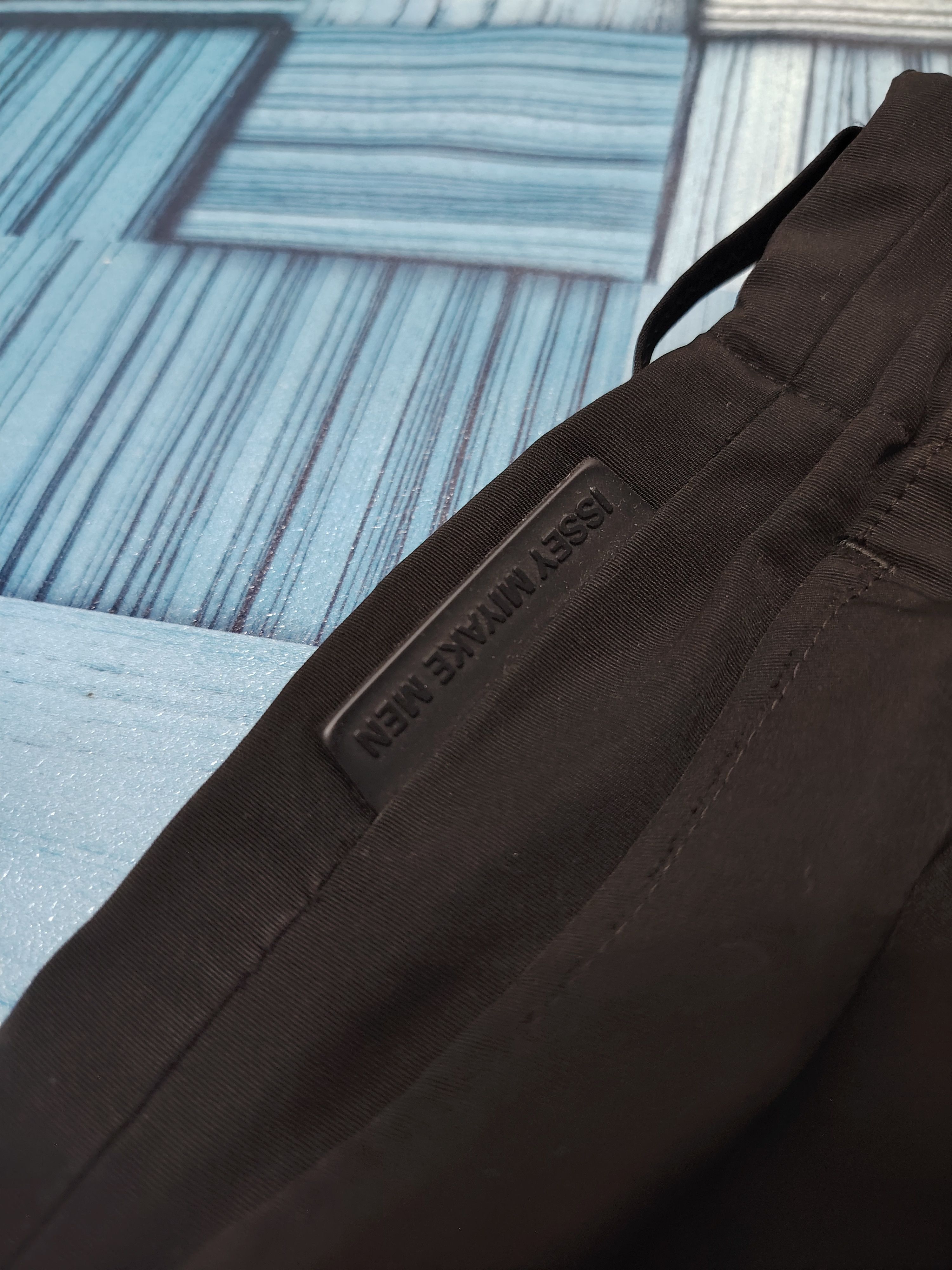 Issey Miyake Issey miyake men relaxed black pants Size US 29 - 7 Thumbnail