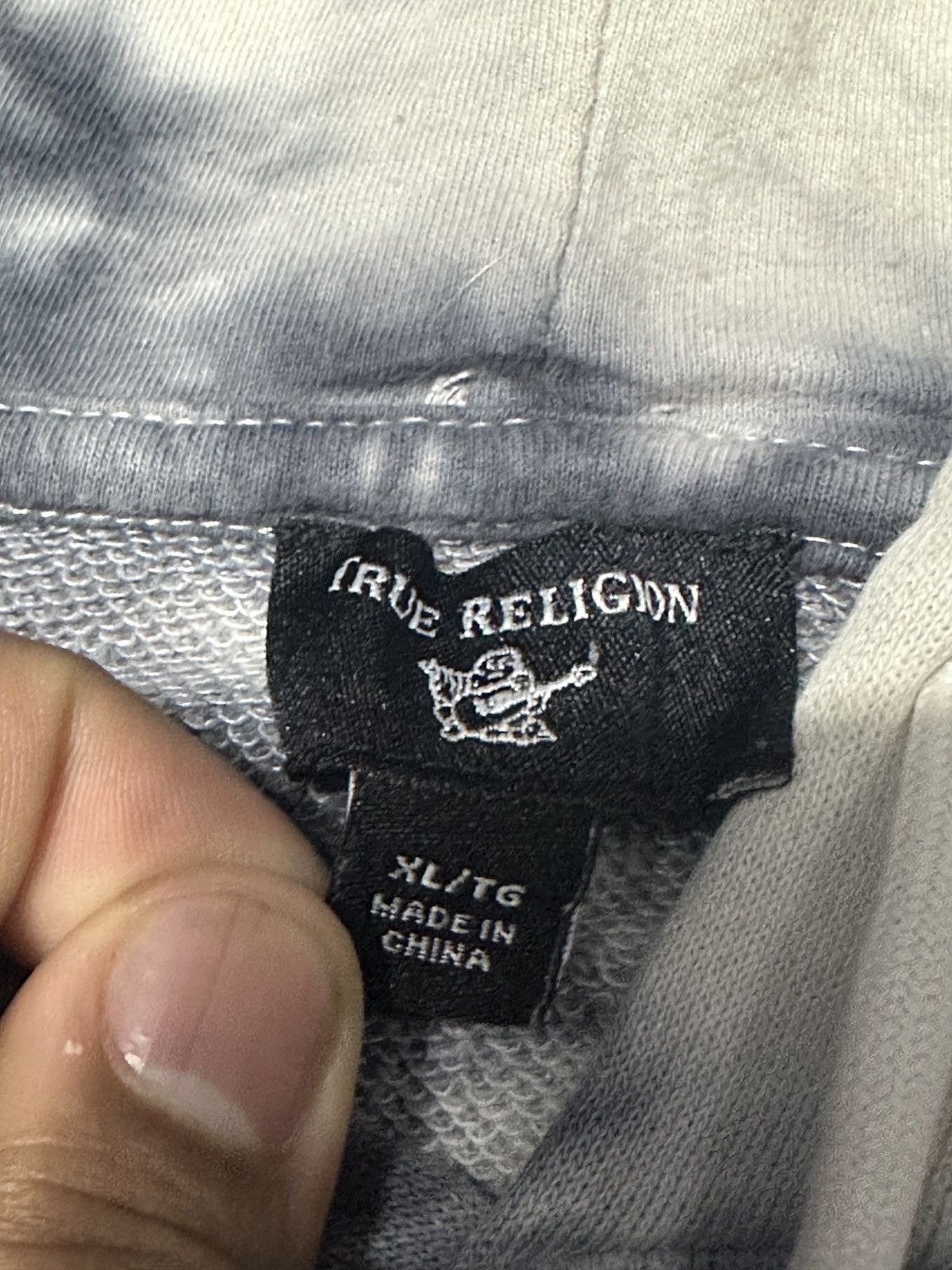 True Religion Vintage Y2K True Religion Big Logo Tie Dye Hoodie Size US XL / EU 56 / 4 - 14 Thumbnail