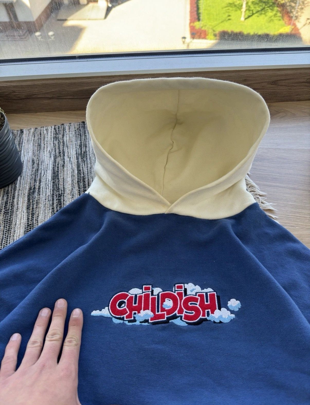 CHILDS Childish Theme Park Vintage Big Logo Blue Hoodie Size S Men Size US S / EU 44-46 / 1 - 5 Thumbnail