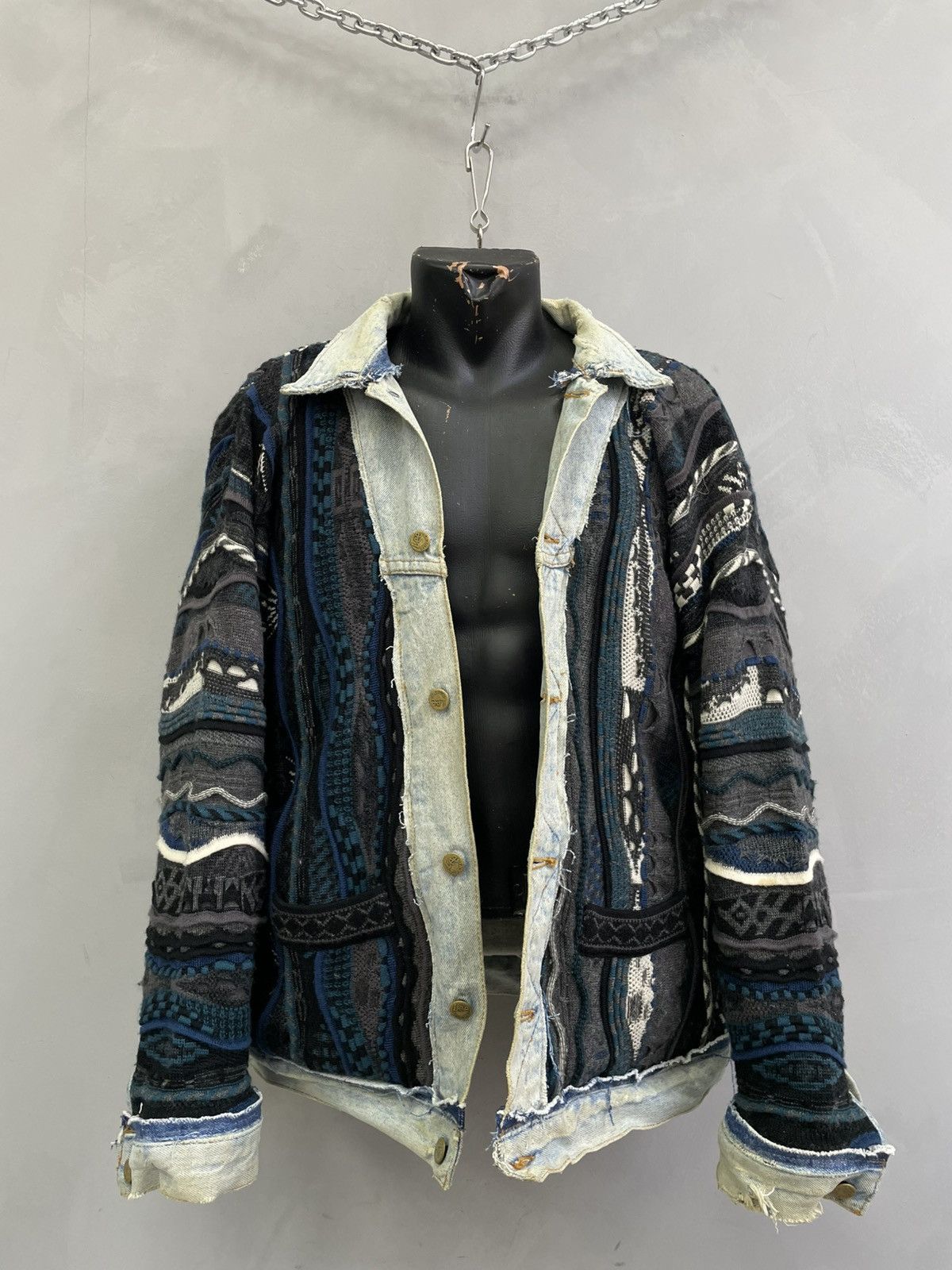 Burton × Coogi BURTON X COOGI DOWN FILLED PUFFER JACKET | Grailed