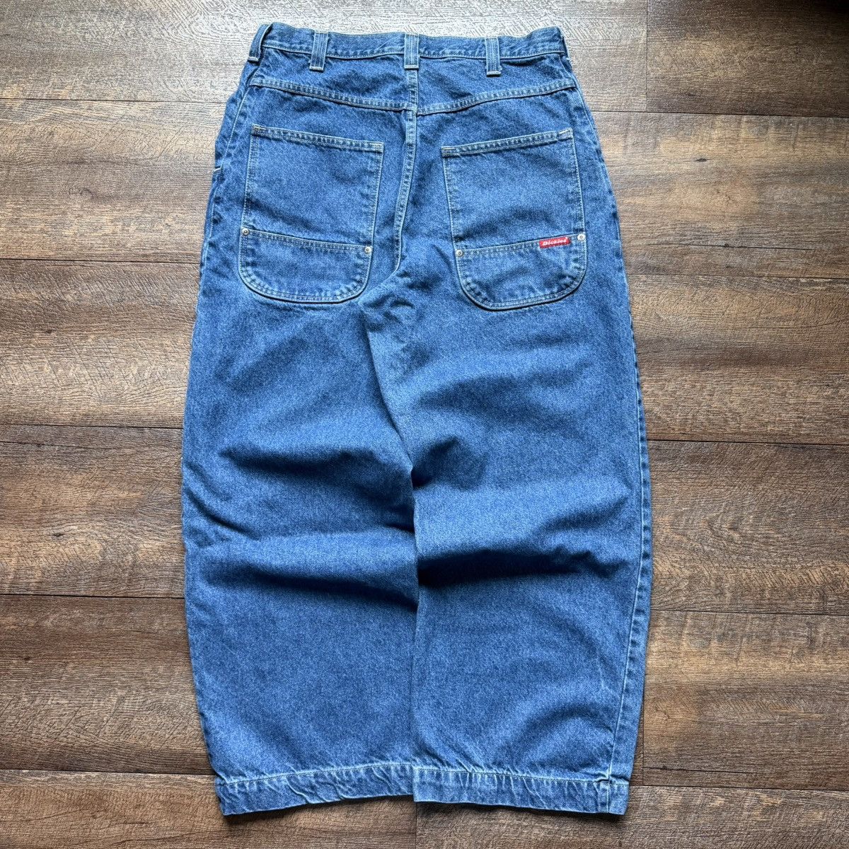 Dickies Vintage 1990s Mens 34” Dickies Baggy JncoStyle Skating Jeans Size US 34 / EU 50 - 2 Thumbnail
