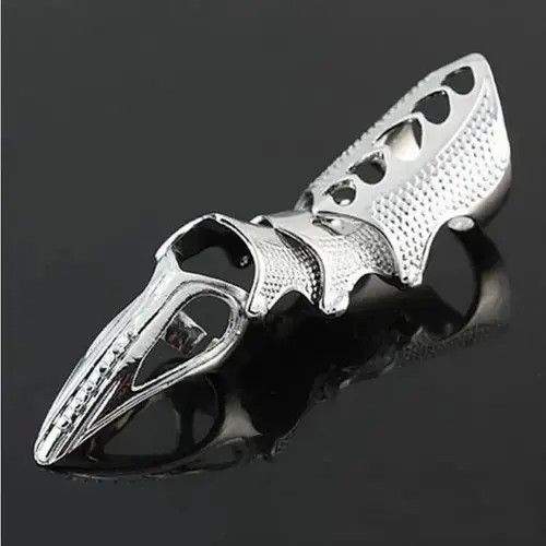 Ring Of Fire Knuckle Armour Full Finger Ring Size ONE SIZE - 1 Thumbnail