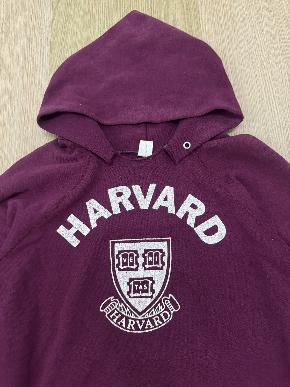 Vintage Vintage 90’s University Of Harvard Pullover hoodie Size US L / EU 52-54 / 3 - 4 Thumbnail