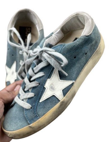 Golden Goose ggdb superstar light blue size 36GOLDEN GOOSE Deluxe Brand Size US 6 / IT 36 - 2 Thumbnail