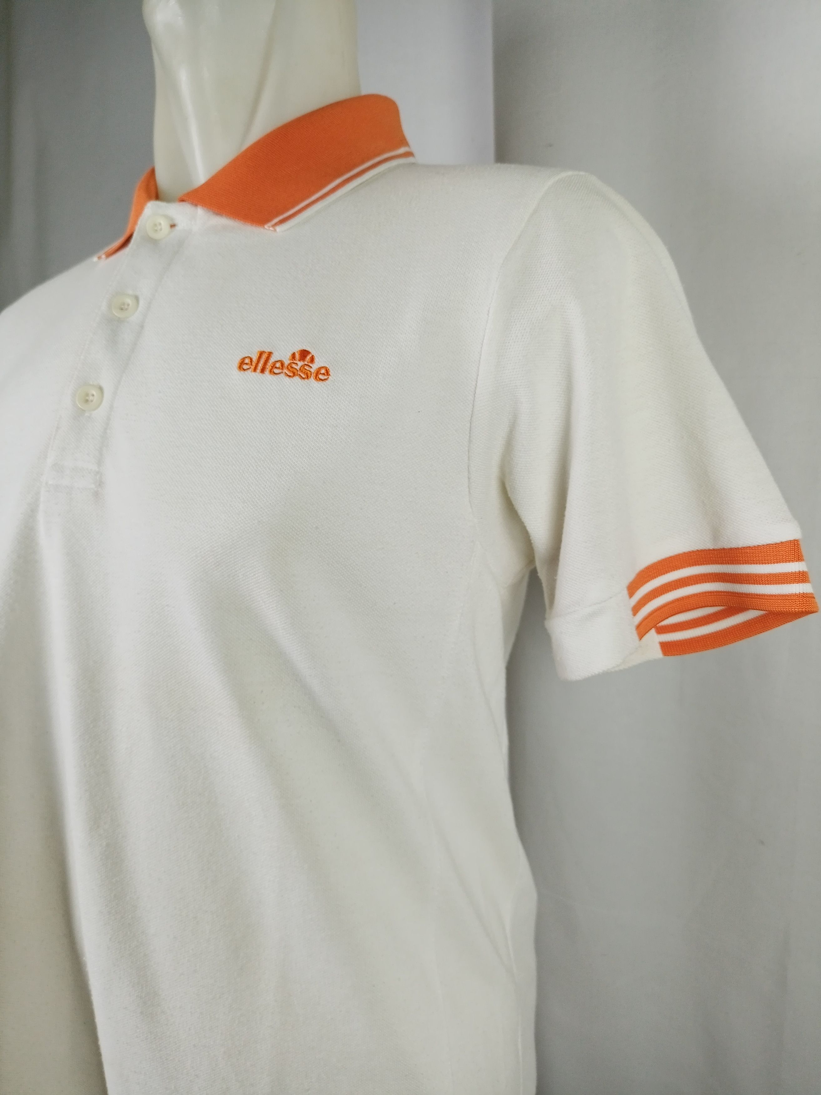 Ellesse × Vintage Vintage Elesse Casual Logo Polo Tee Size US XL / EU 56 / 4 - 2 Thumbnail