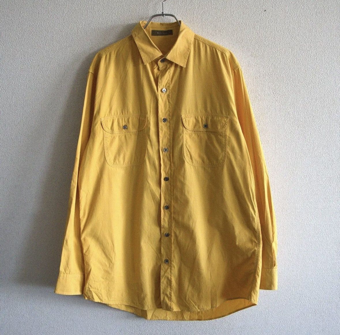 Yohji Yamamoto Yamamoto 1990s Oversized Long-Sleeve Shirt Size US M / EU 48-50 / 2 - 1 Thumbnail