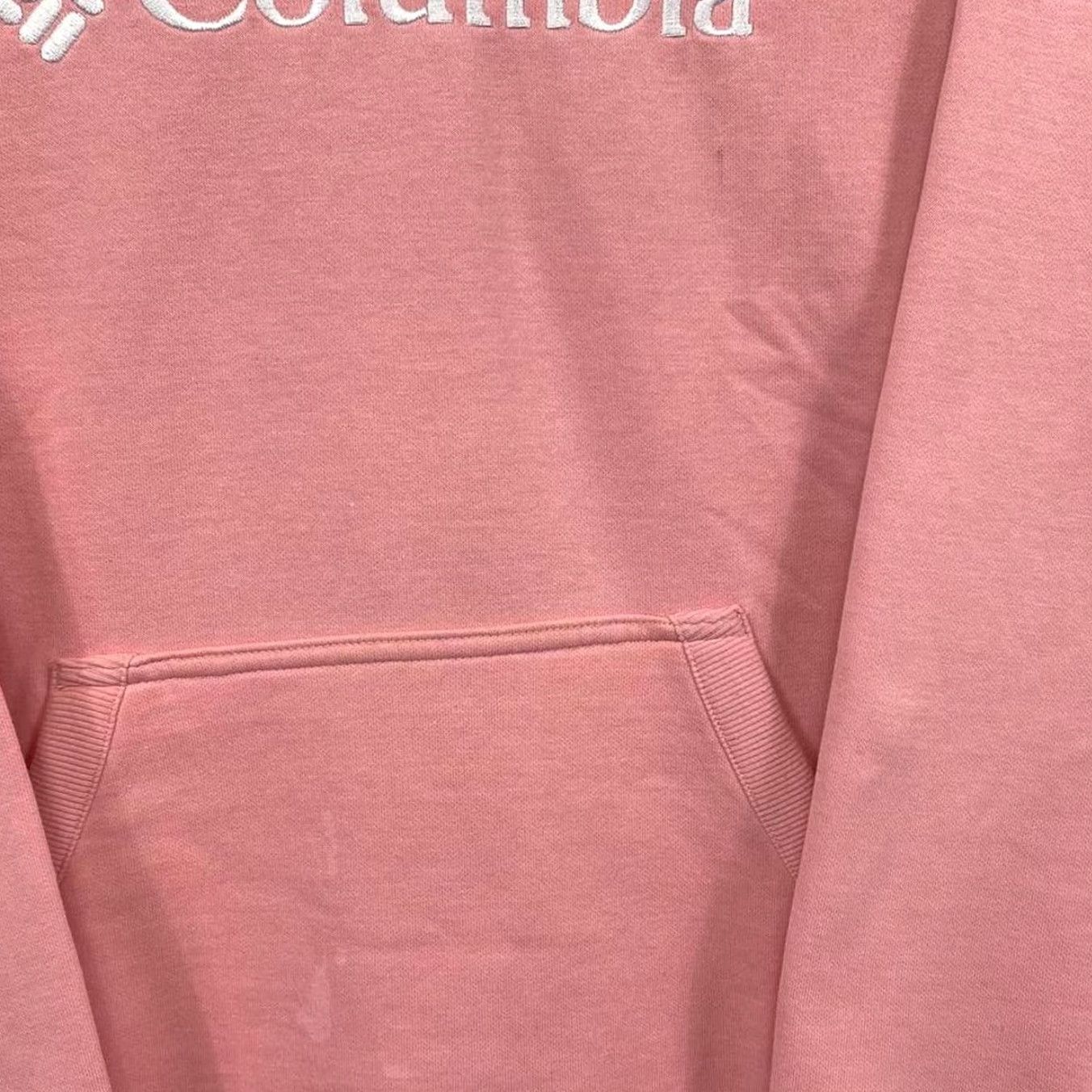 Vintage **Columbia Sportswear Embroidered Logo Spellout Pink Hoodie Men's Small** User: Columbia Sportswear Embroidered Logo Spellout Pink Hoodie Small Men's Size US S / EU 44-46 / 1 - 6 Thumbnail