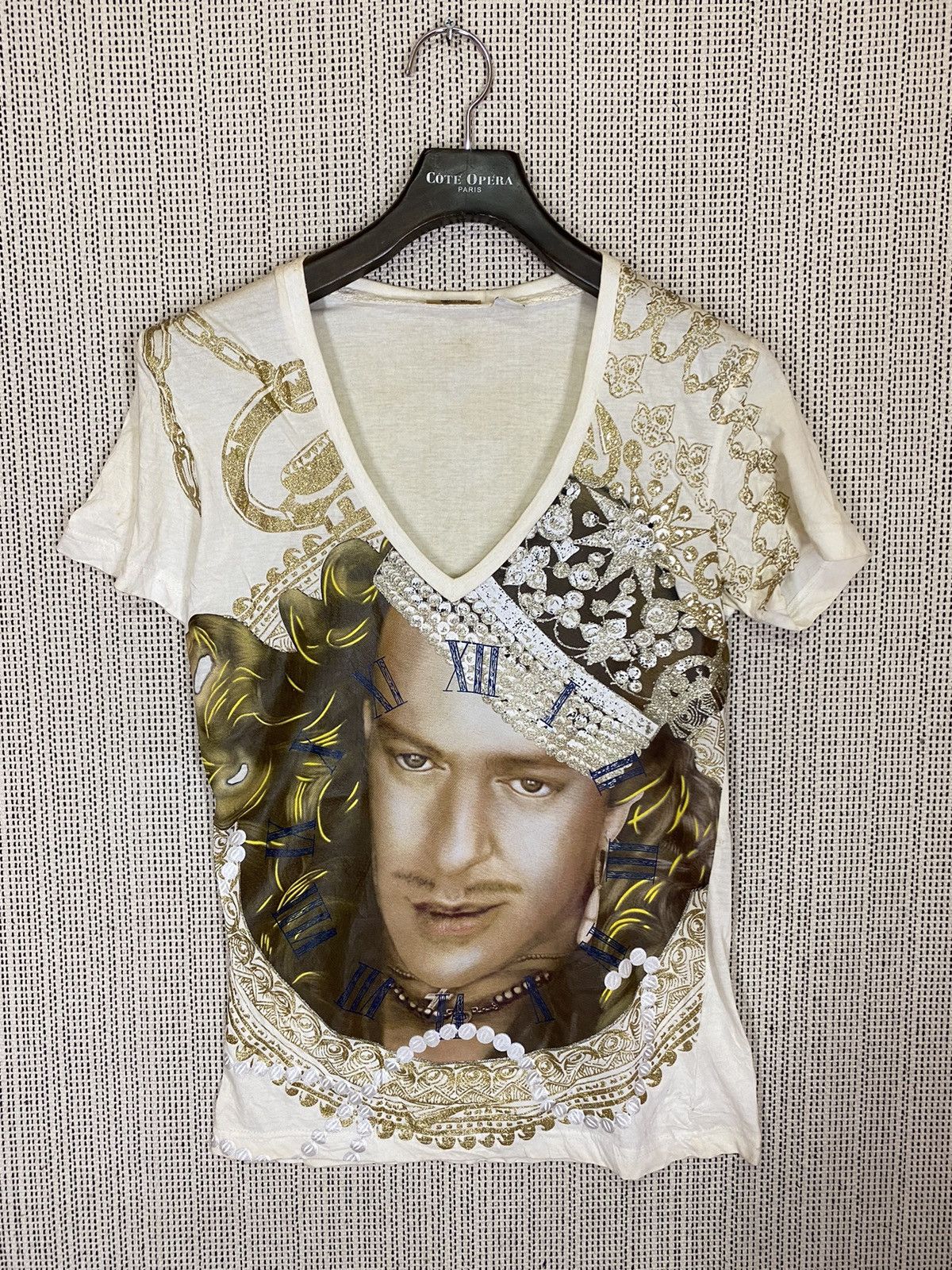 John Galliano 🔥John galliano tshirt v fullprinted galliano face very rare Size US M / EU 48-50 / 2 - 1 Thumbnail