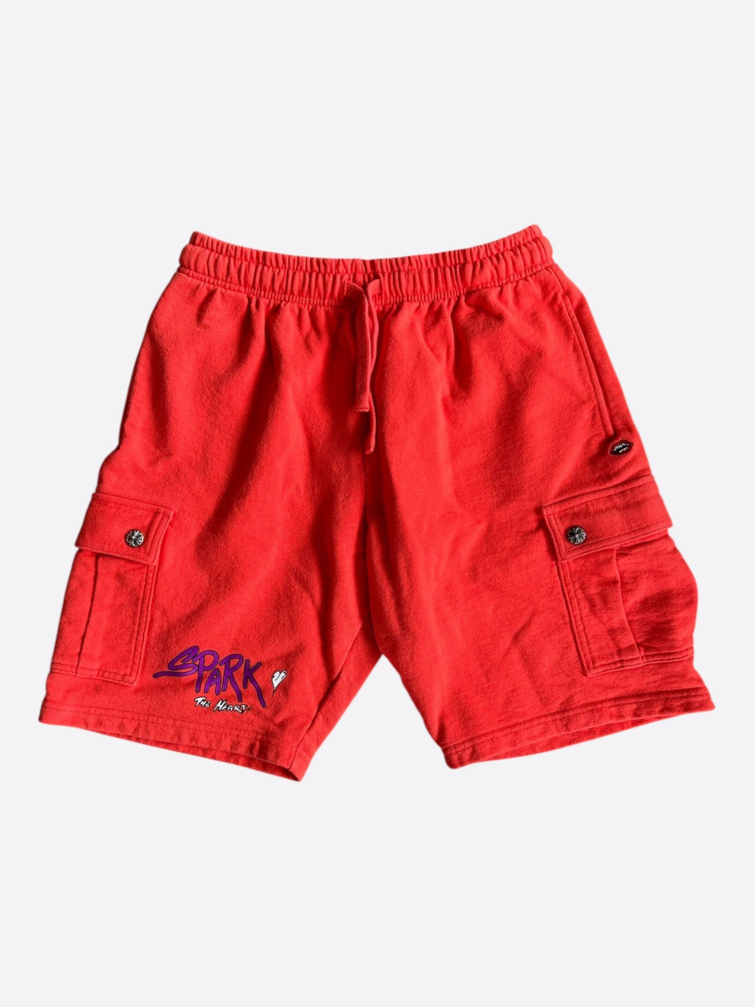 Chrome Hearts Chrome Hearts Matty Boy Red Spark Cargo Shorts Size US 34 / EU 50 - 1 Thumbnail