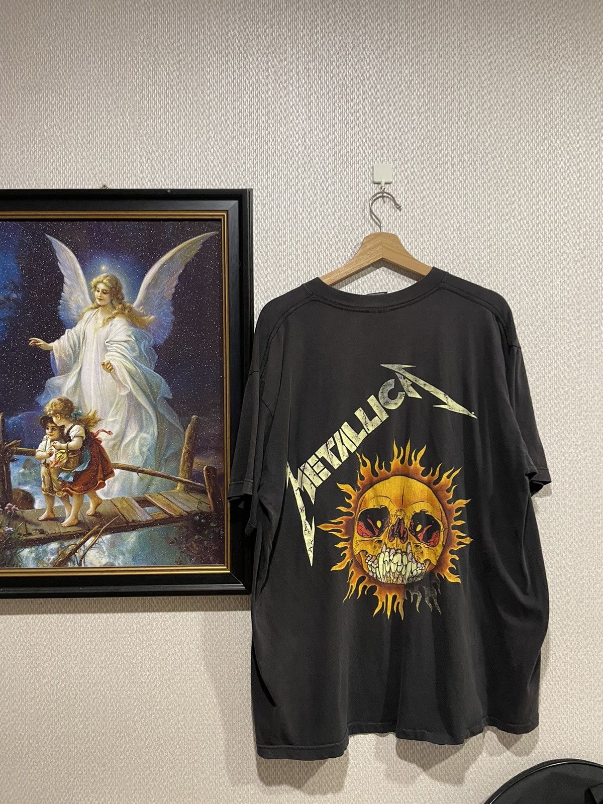 Band Tees Vintage 1990s Metallica Pushead Sun Size US XL / EU 56 / 4 - 5 Thumbnail