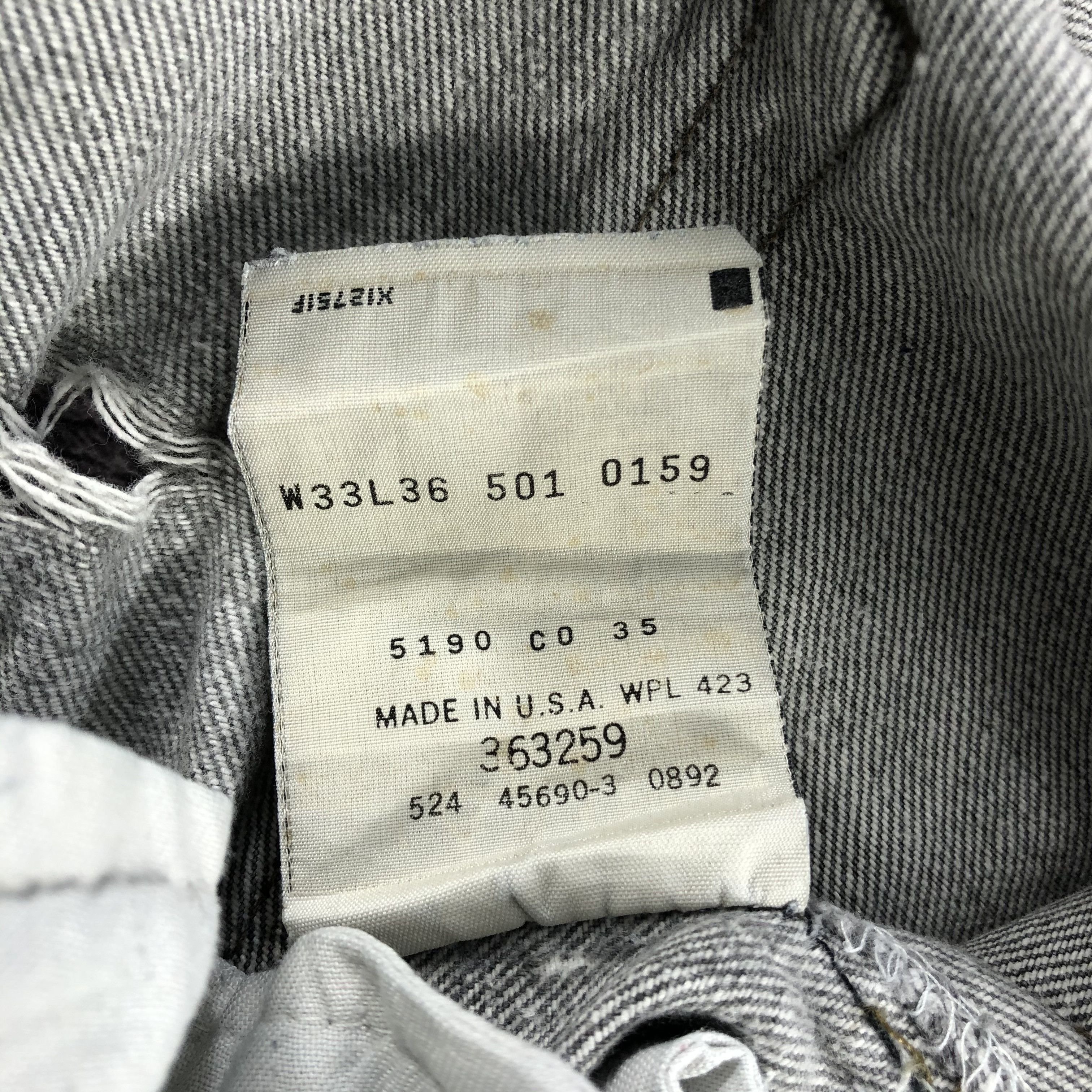 Levi's × Vintage Vintage 90s Levis 501 Earth Tone Jeans-JM2373 Size US 33 - 17 Thumbnail