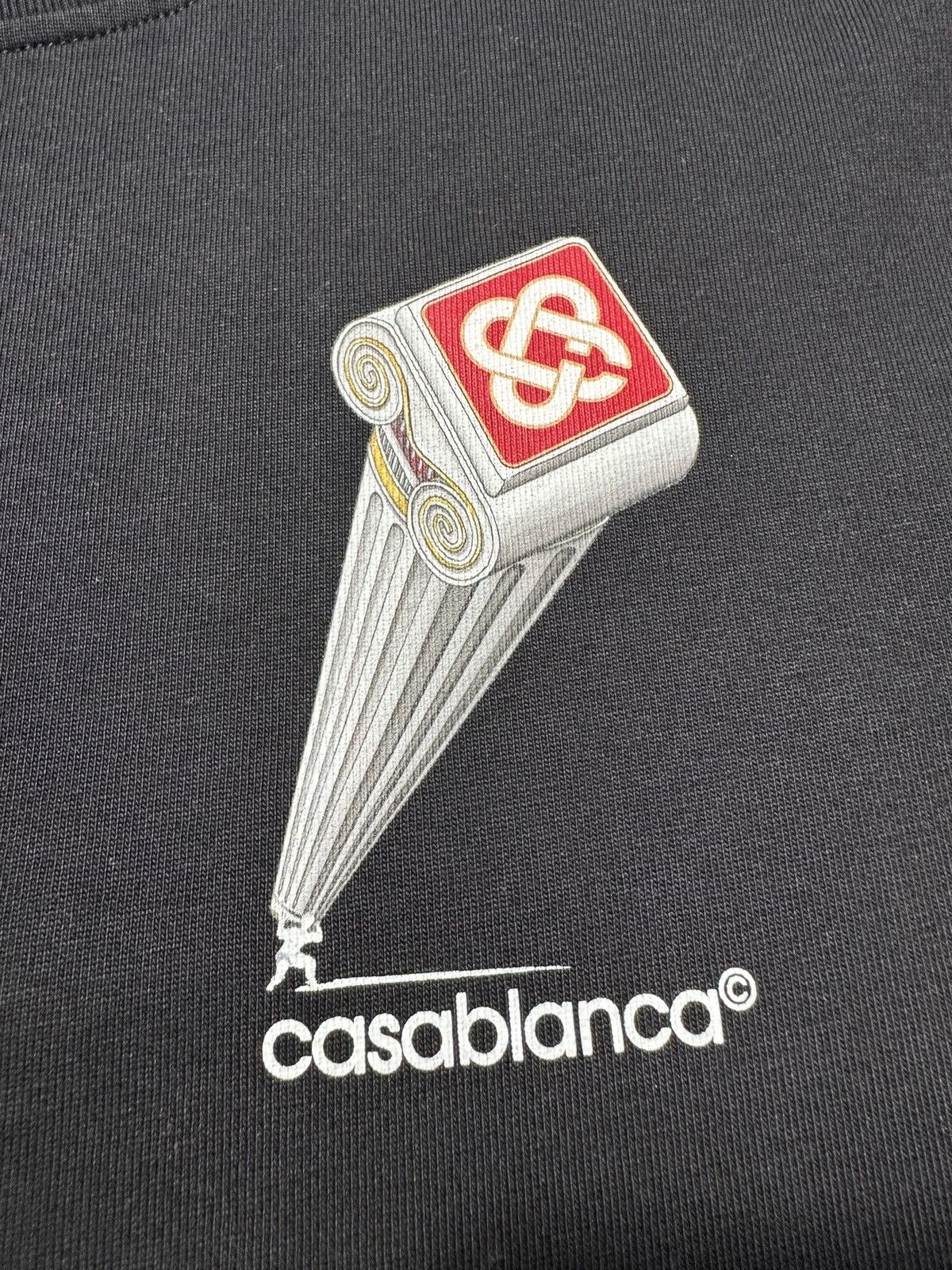 Casablanca Casablanca Leaning Column T Shirt Size US XL / EU 56 / 4 - 4 Thumbnail