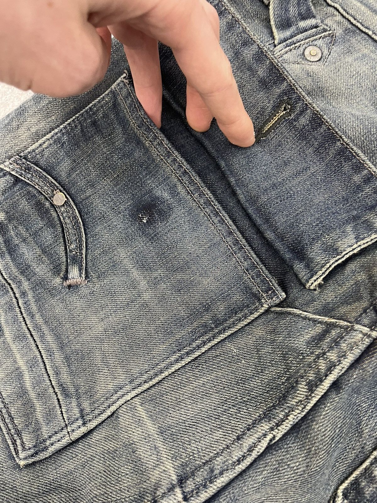 G-Star × Vintage Vintage G star Raw 5620 jeans double knee Size US 32 / EU 48 - 11 Thumbnail