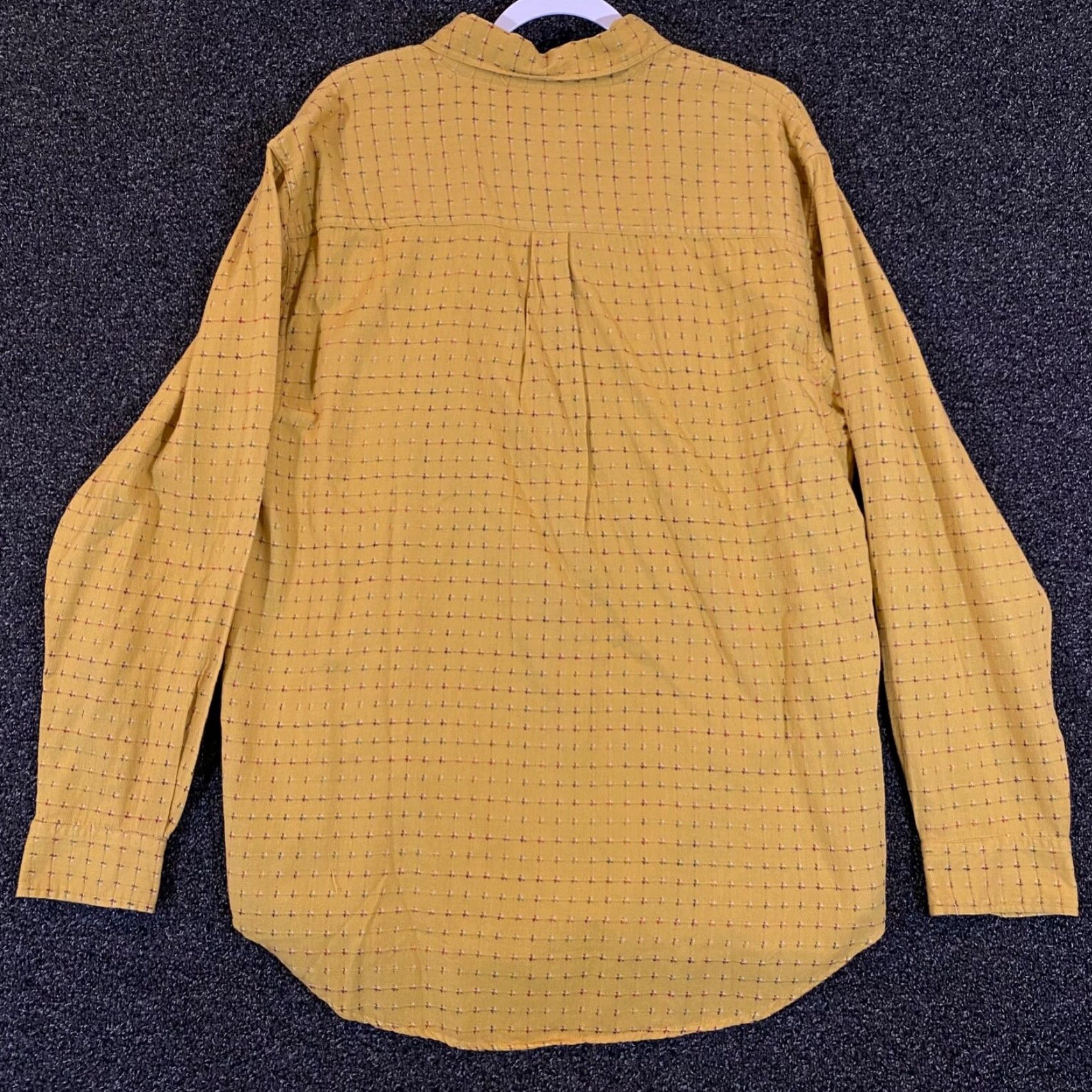 The Territory Ahead VINTAGE is not applicable; Territory Ahead Shirt Mens L Yellow Button-Up Long Sleeve Outdoor Hiking Size US L / EU 52-54 / 3 - 7 Thumbnail