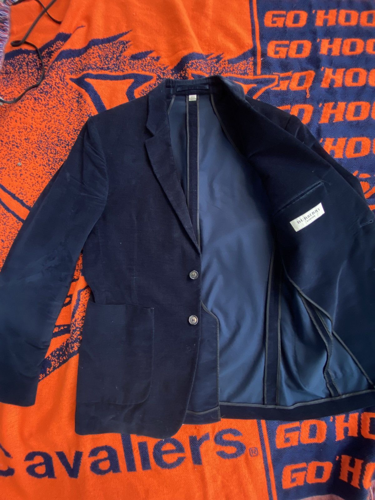 Burberry Burberry Corduroy Blazer Size 50R - 2 Thumbnail