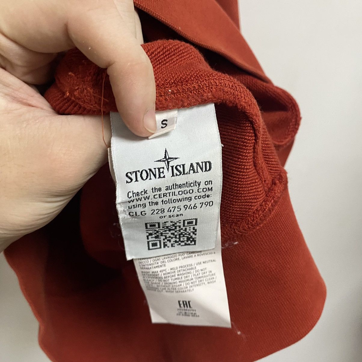 Stone Island Stone Island Hoodie Size US S / EU 44-46 / 1 - 5 Thumbnail