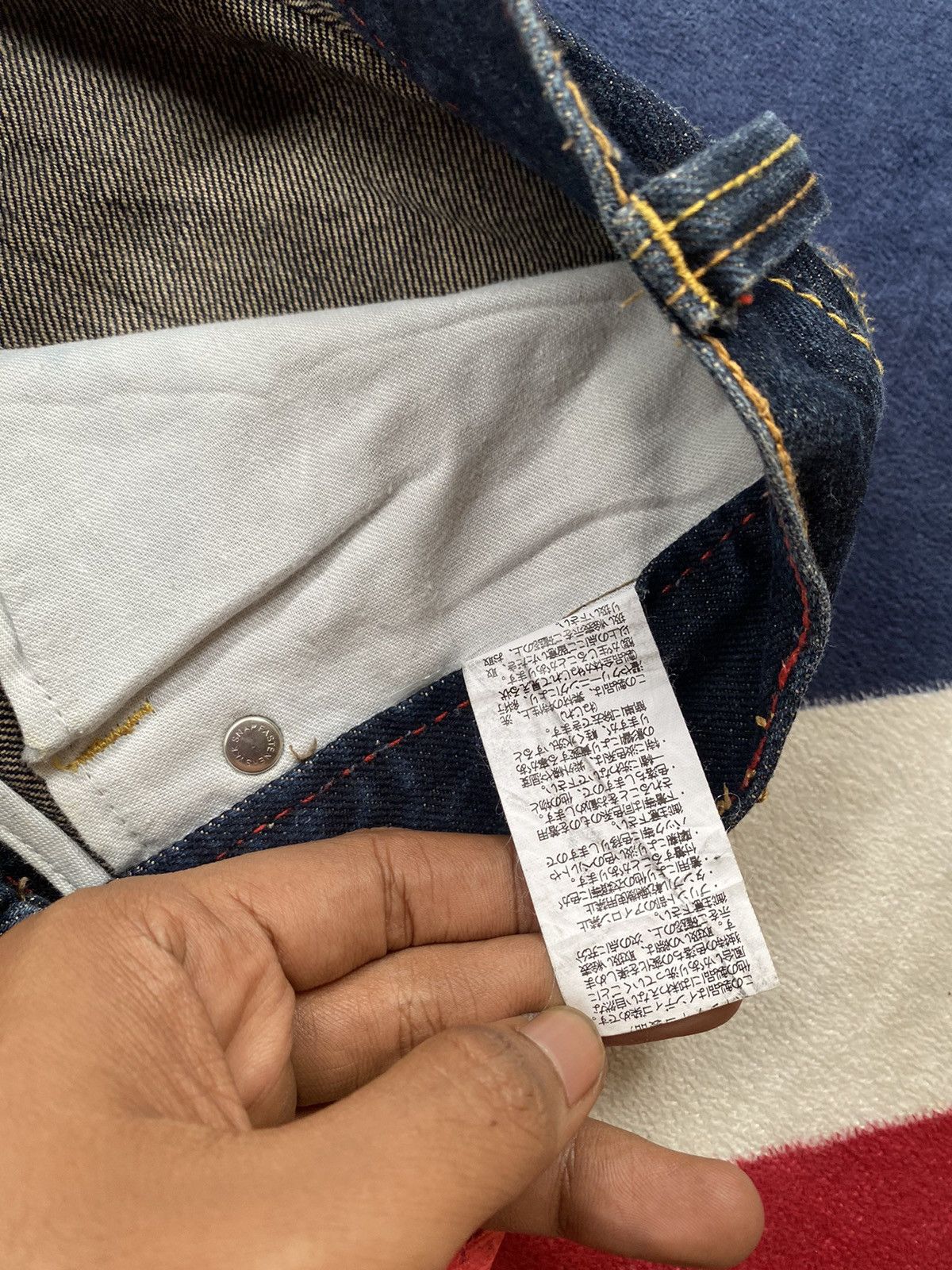 Japanese Brand CO & LU DENIM SELVEDGE Size 26" / US 2 / IT 38 - 7 Thumbnail