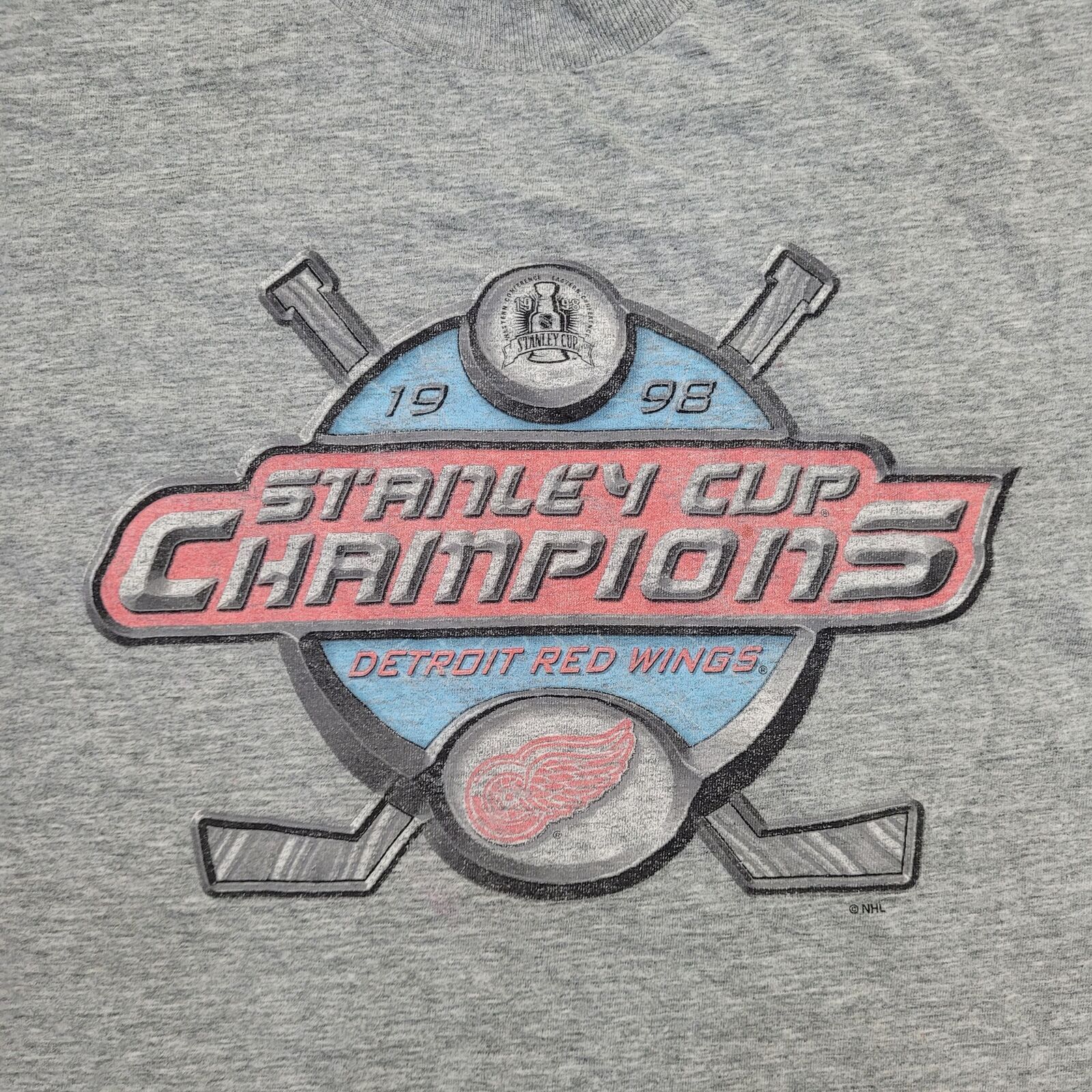 Pro Player VTG Pro Player Detroit Red-Wings T-Shirt XL Distressed 90s Size US XL / EU 56 / 4 - 3 Thumbnail