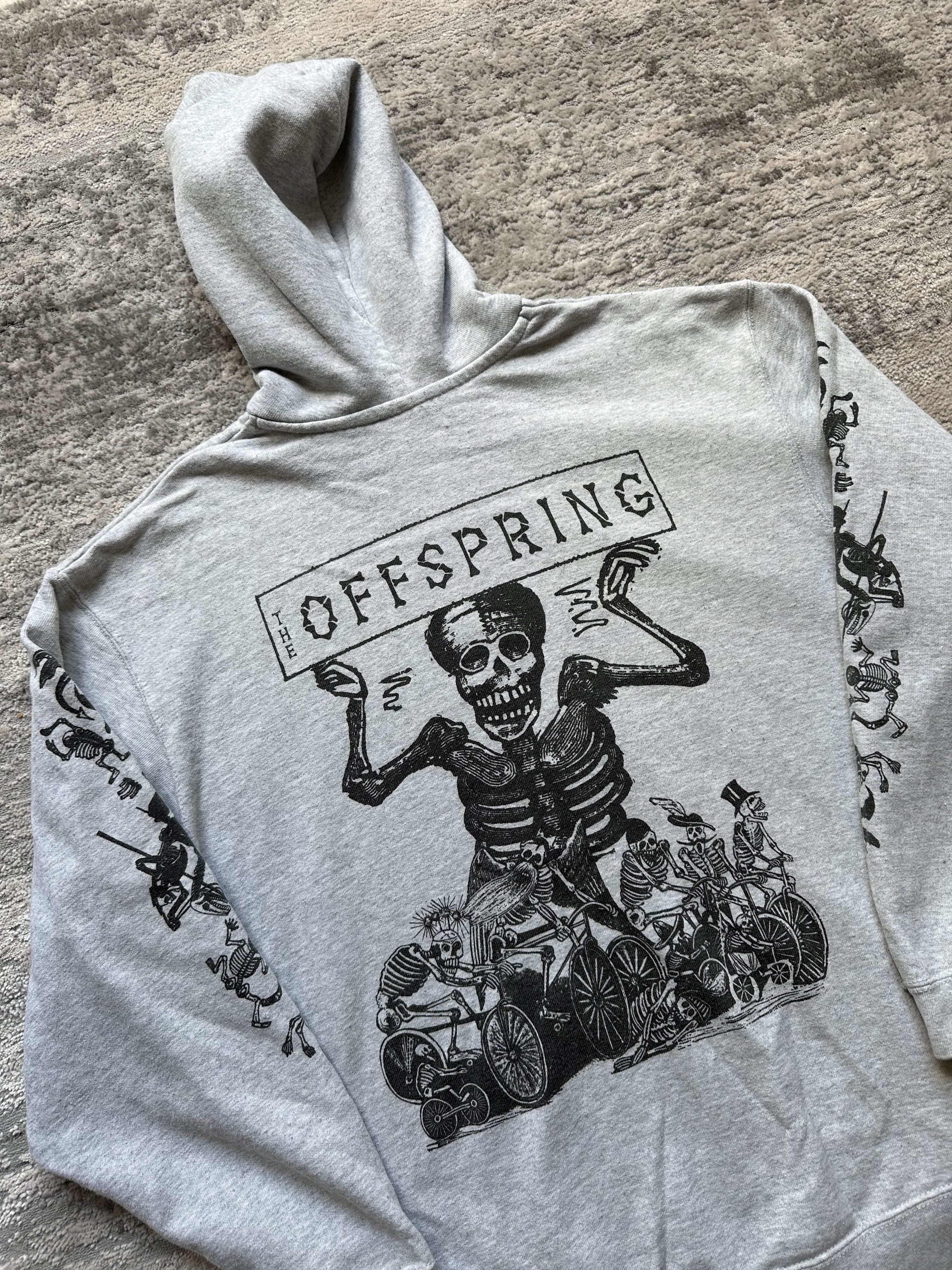 Vintage The Offspring rare zip hoodie Size US XXL / EU 58 / 5 - 9 Thumbnail