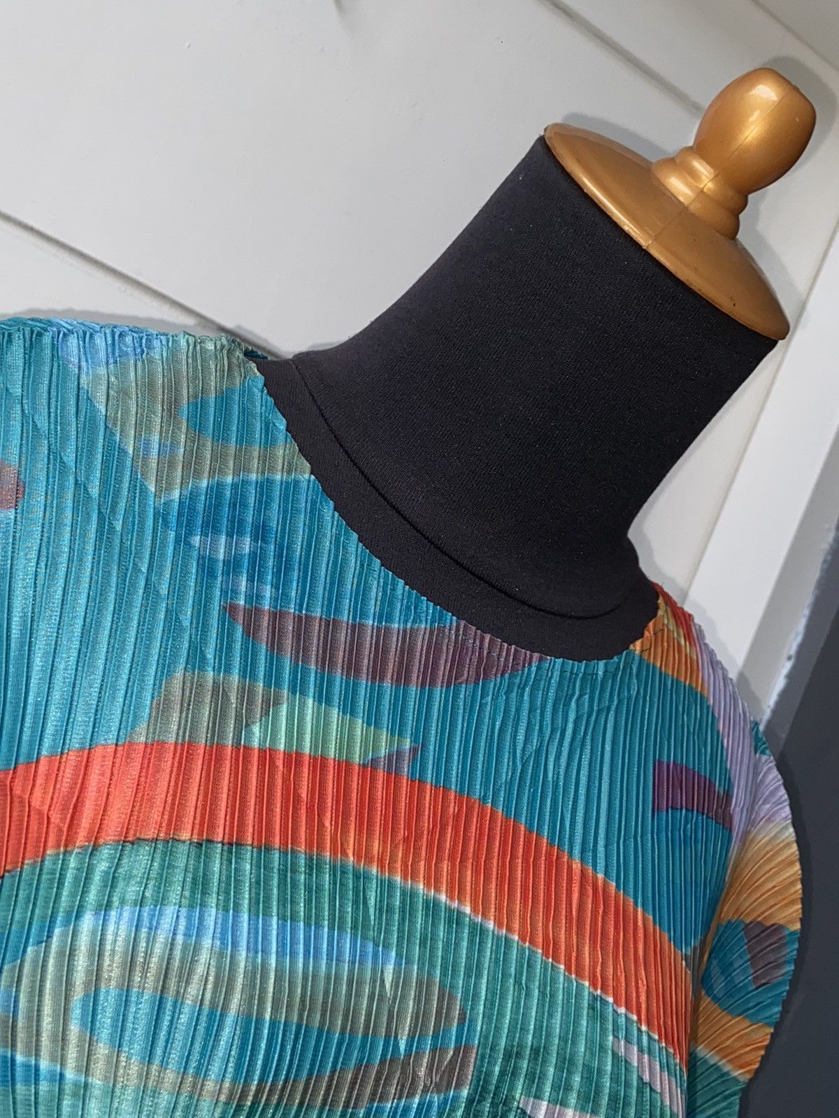 Designer × Issey Miyake × Japanese Brand Japanese Brand Pleats Top Size L / US 10 / IT 46 - 11 Thumbnail