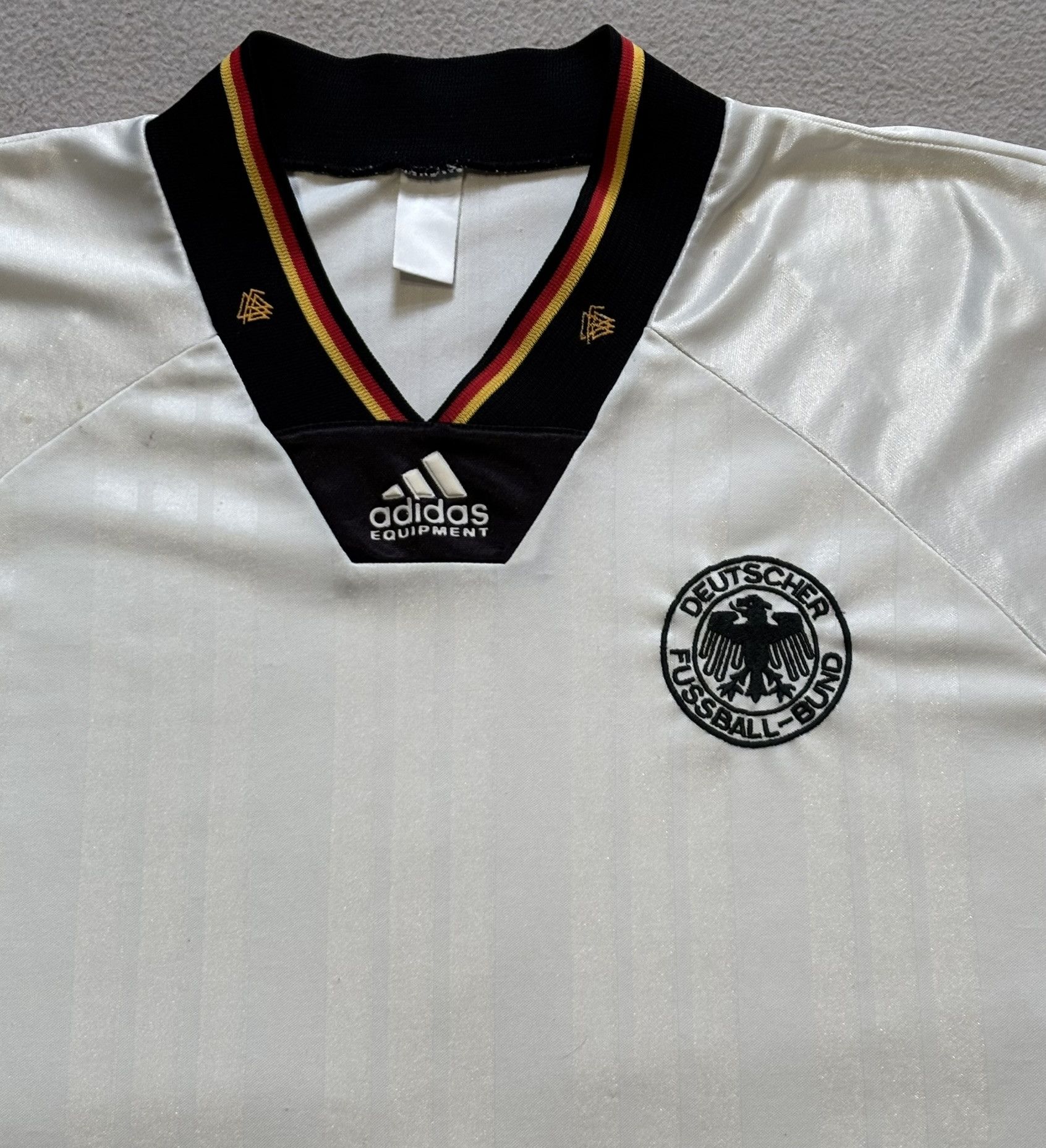 Adidas Germany 1992 Adidas Football Jersey Size XXL Size US XXL / EU 58 / 5 - 7 Thumbnail