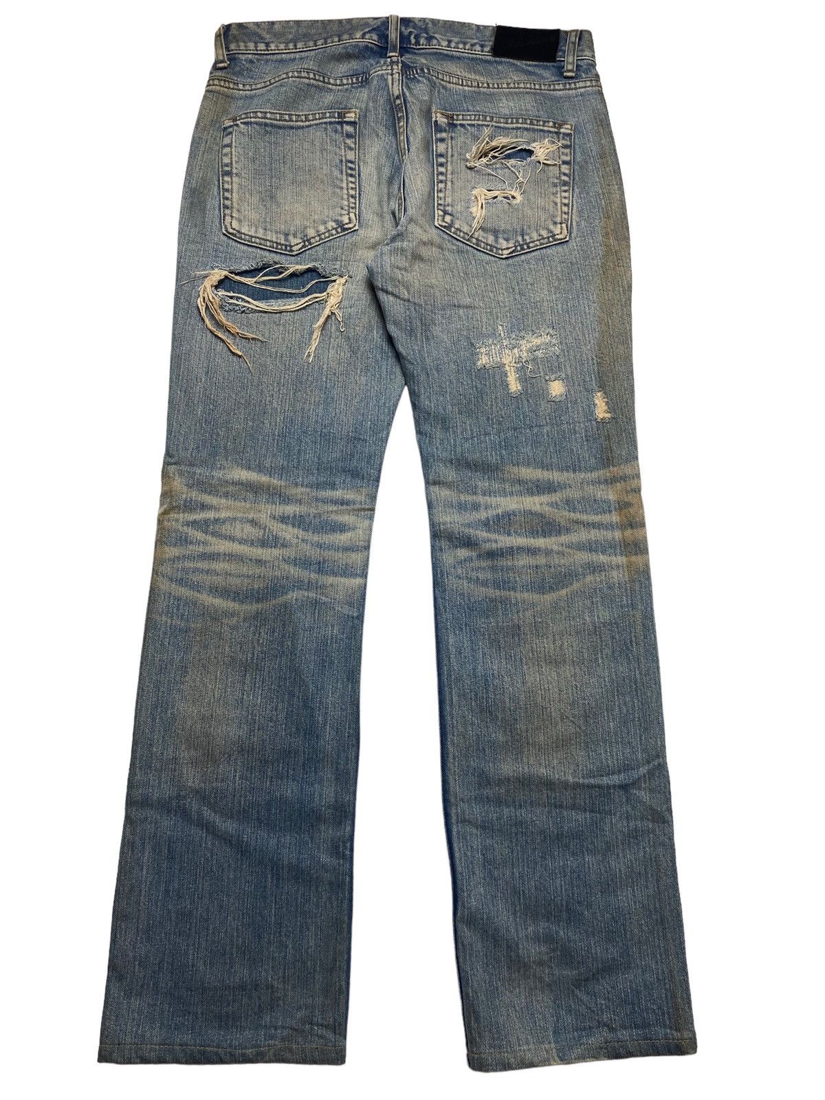 Beauty Beast 2000s Jackrose - Mud Wash Crash Denim Size US 31 - 2 Thumbnail