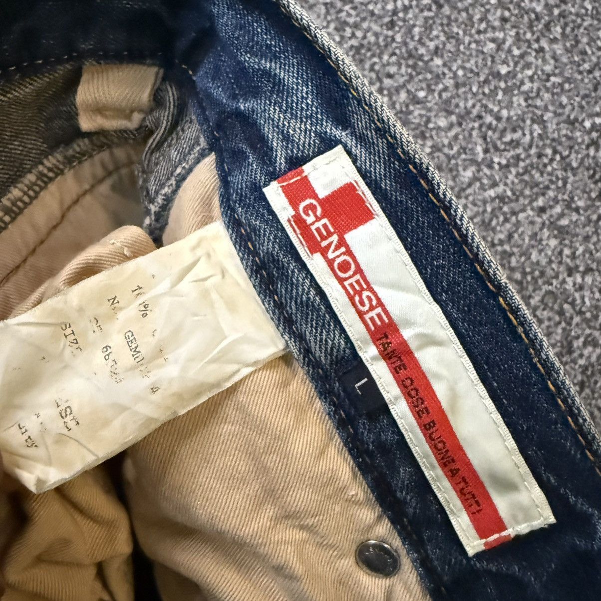 Affliction 🔥🇯🇵 Japanese Distressed Genoese Multi Pocket Denim Size US 34 / EU 50 - 14 Thumbnail